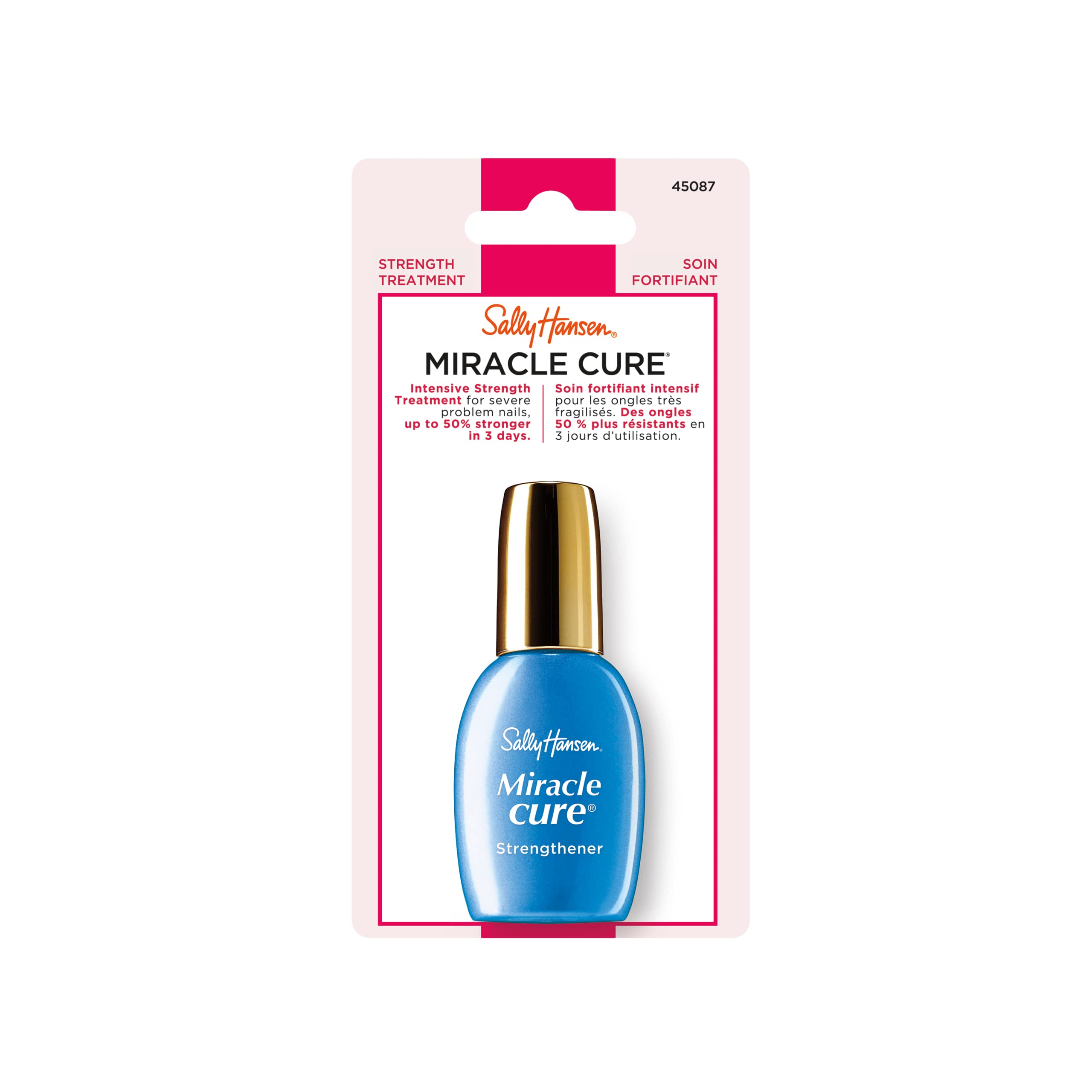 Sally Hansen Miracle Cure for Severe Problem Nails, Instantly Stops Peeling & Strengthens