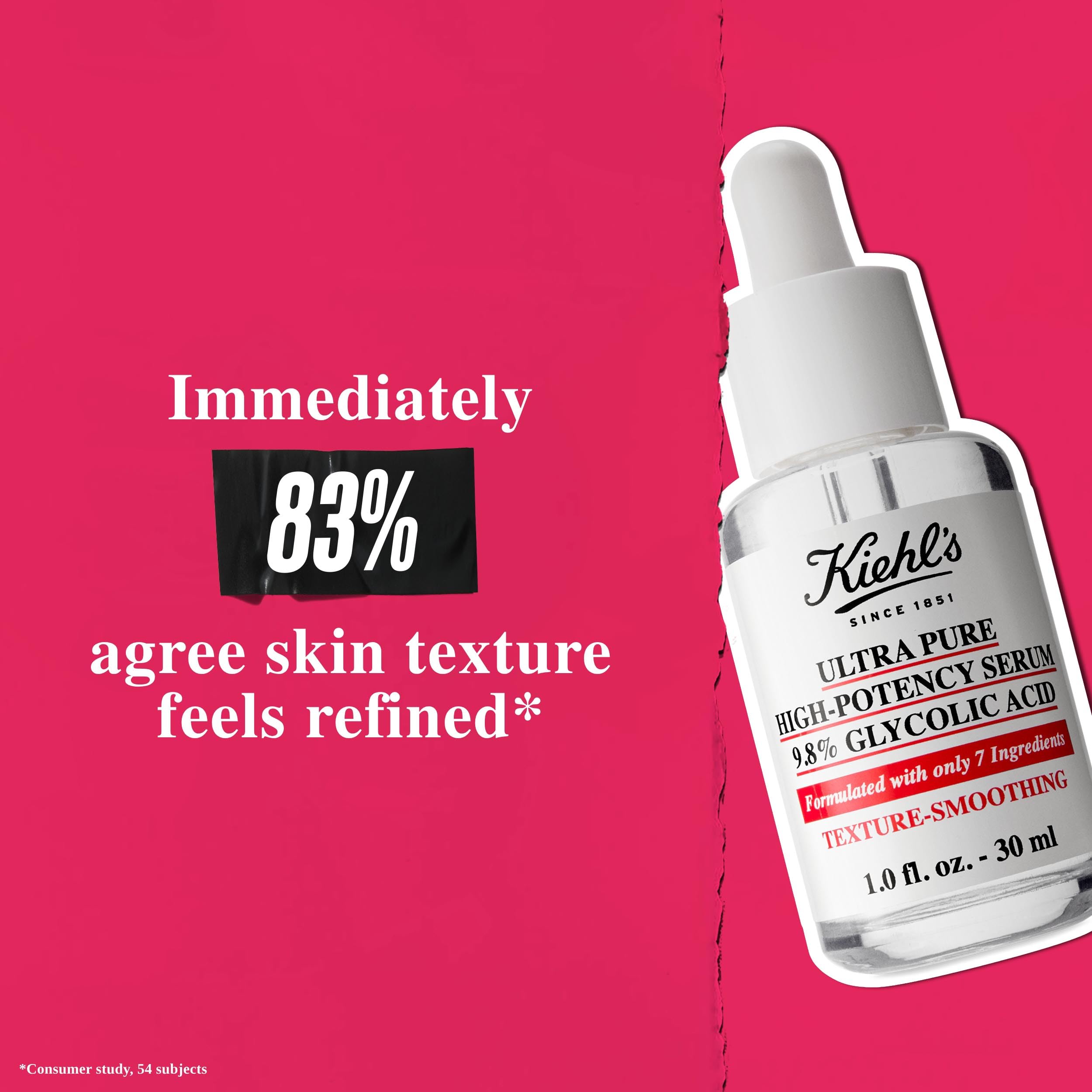Kiehl's Ultra Pure High-Potency 9.8% Glycolic Acid Serum, Concentrated Exfoliator 3