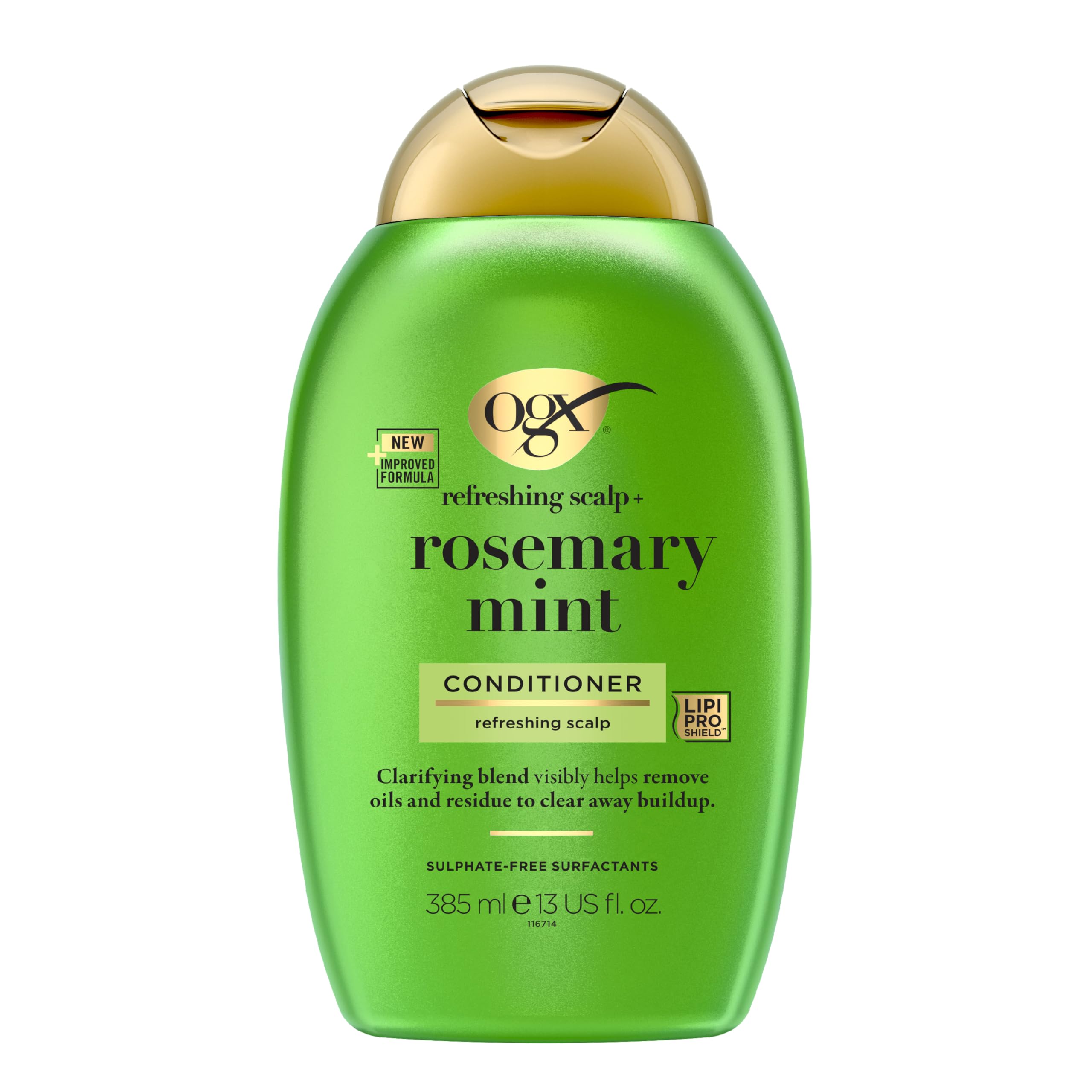 OGX Refreshing Scalp Rosemary Mint Conditioner for Oily Hair, Sulfate Free, 385ml