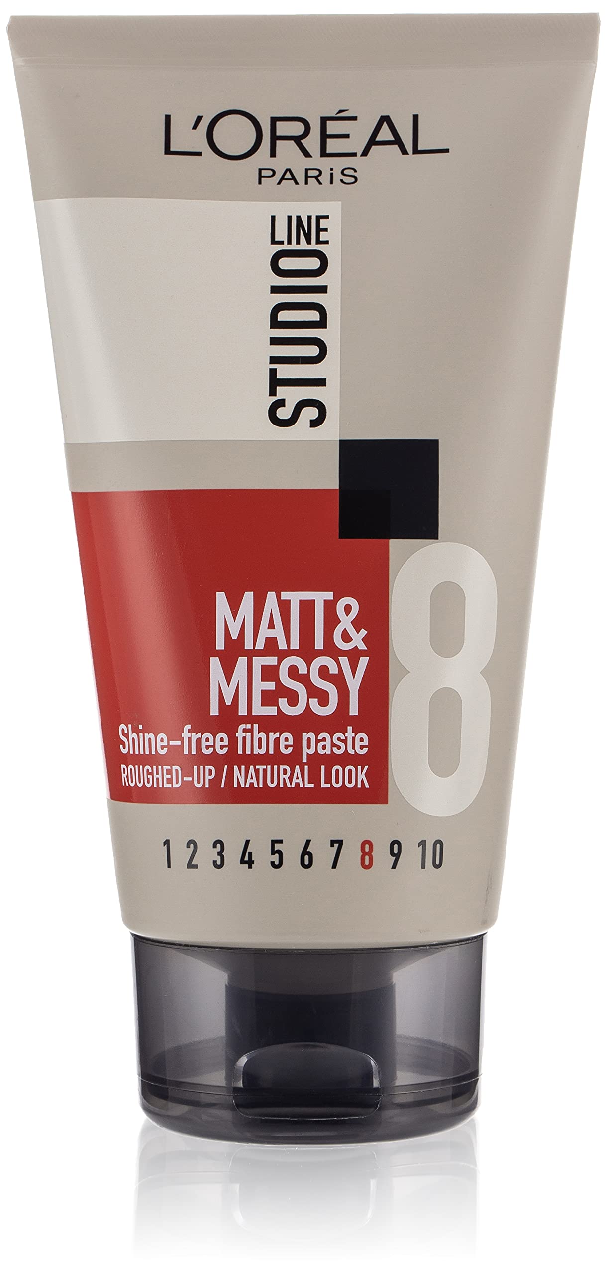 L'Oréal Studio Line Matt Messy Hair Rough Paste, 150ml for Natural Matte Finish