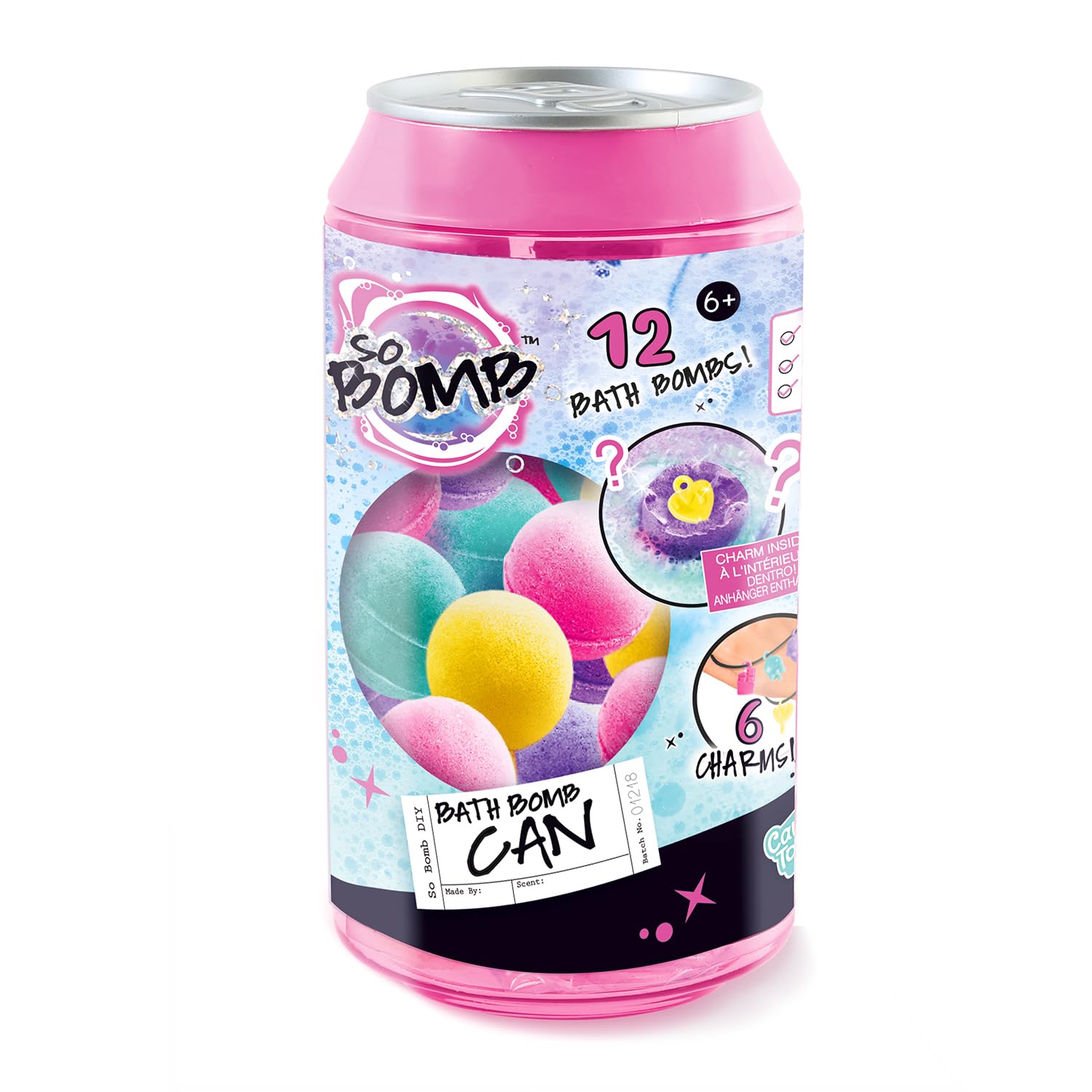 Canal Toys So Bomb Mini Bath Bomb Set - 12 Scented Bombs with Surprise Charms