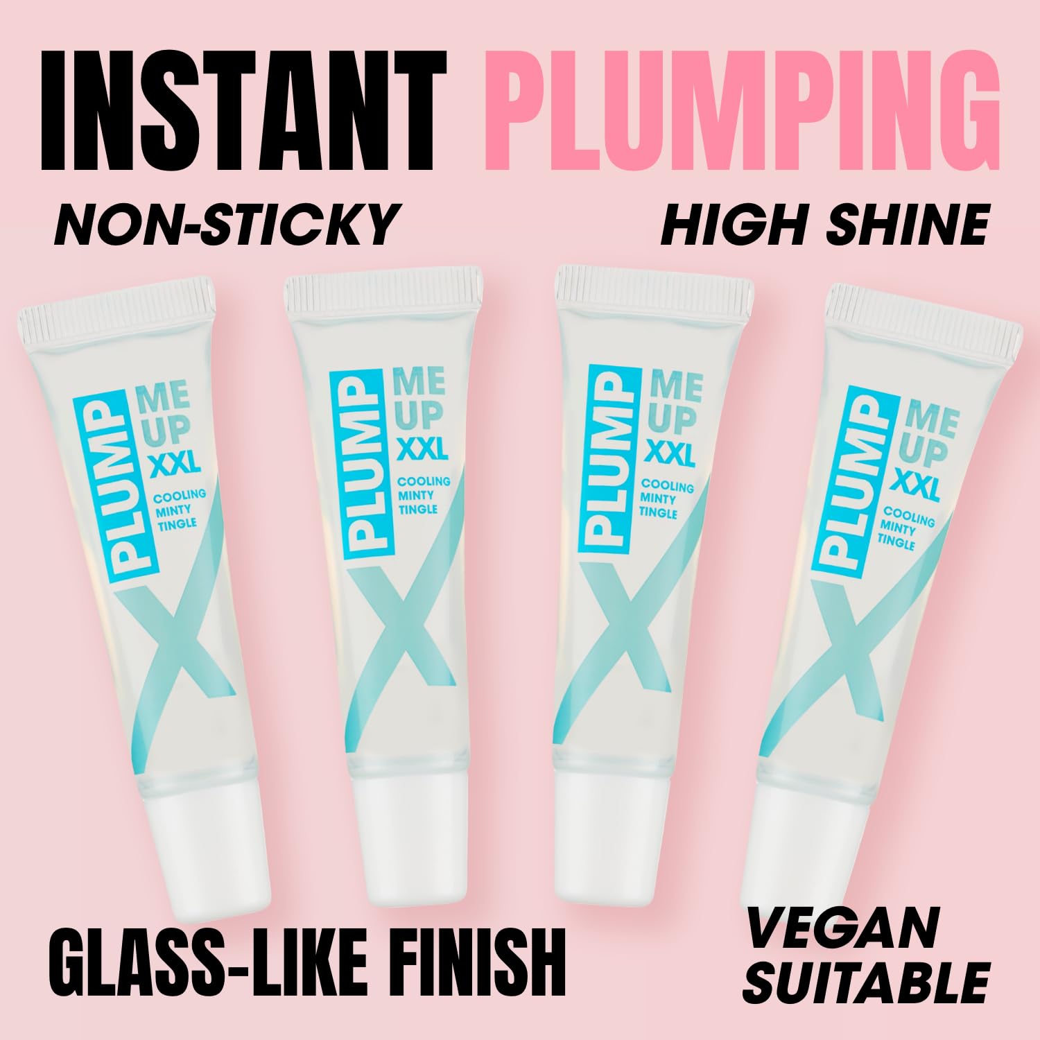Collection Cosmetics Lasting XXL Lipgloss – aufpolsternd, hochglänzend, nicht klebrig, Gloss Me Up, 10 ml, klar 6