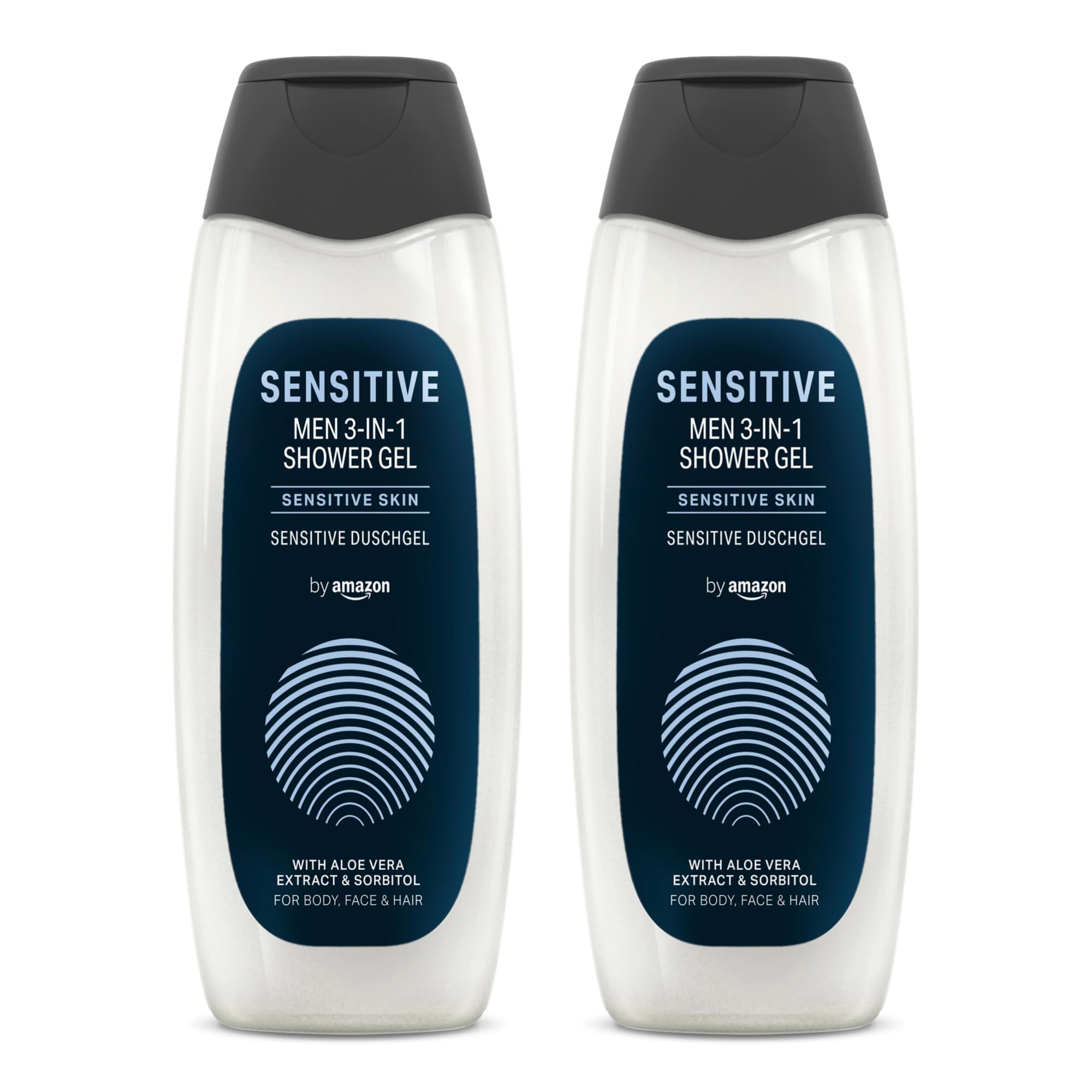 Amazon Men 3-in-1 Duschgel Sensitive, 2 x 500 ml