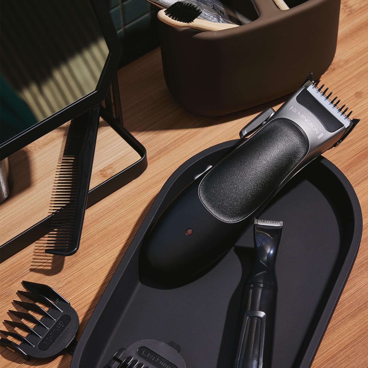 Remington Stylist Hair Clipper and Detail Trimmer 25 Piece Grooming Kit 6