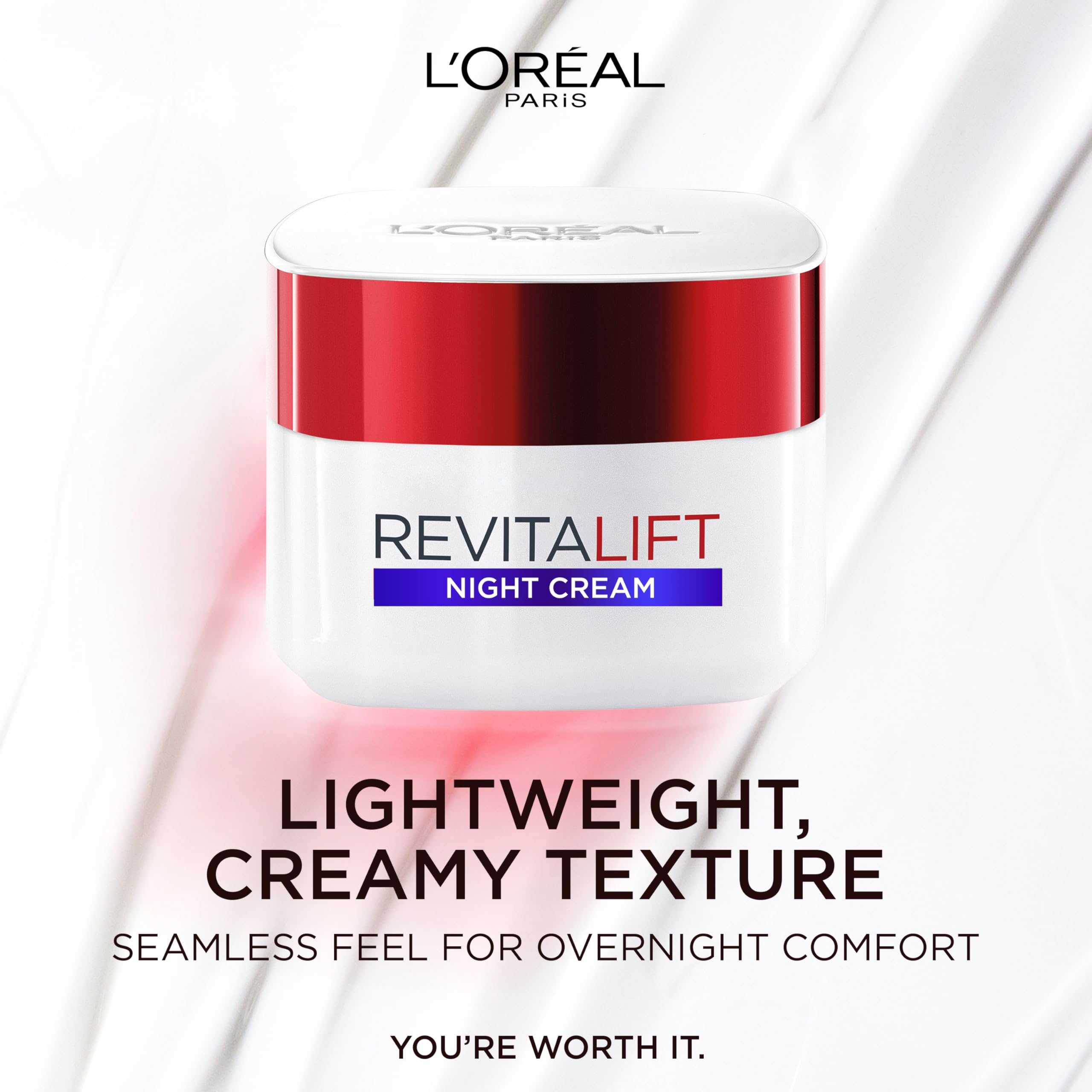 L’Oréal Paris Revitalift Hydrating Night Cream with Pro-Retinol & Elasti-Peptides, 50ml 6