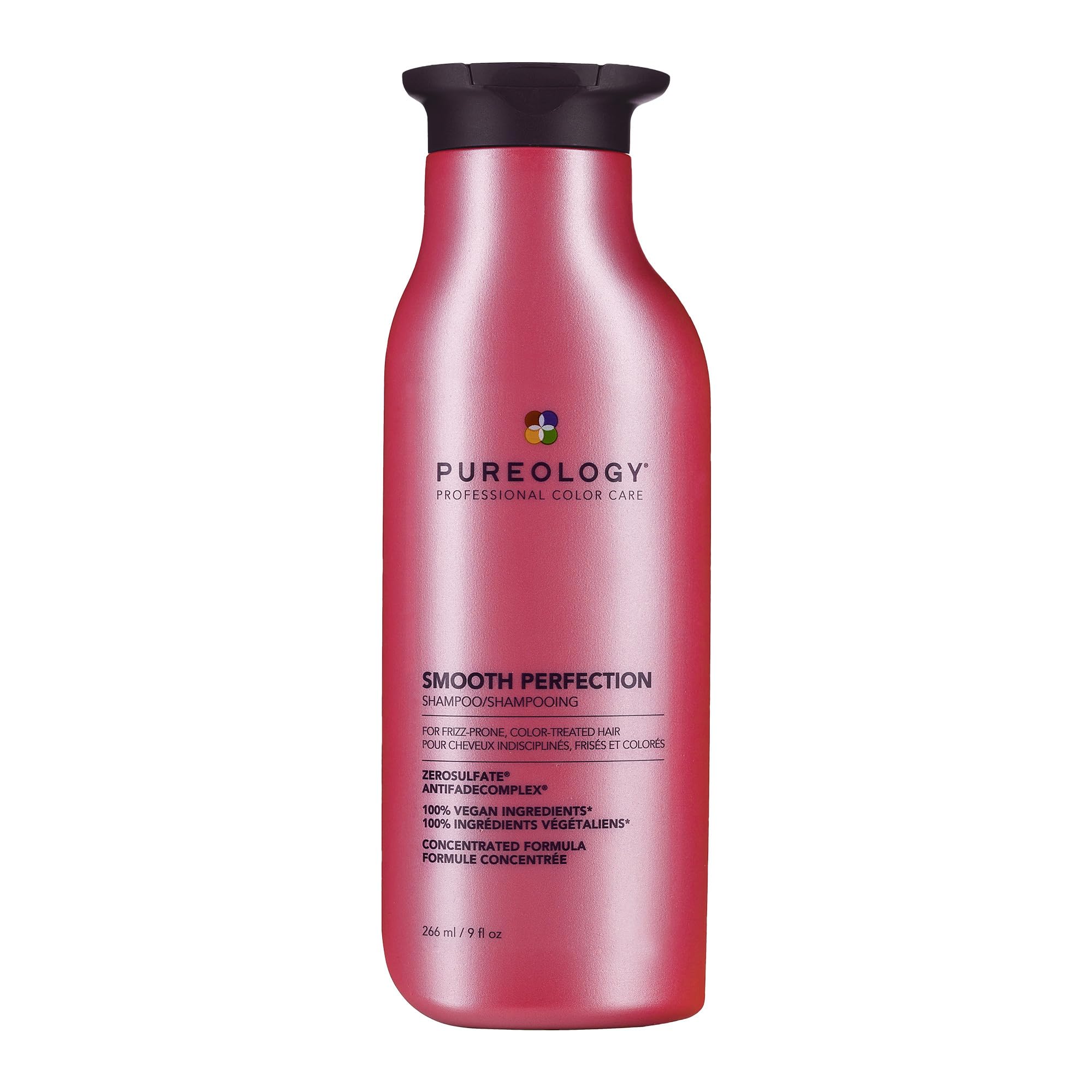 PUREOLOGY Smooth Perfection Shampoo for Frizz-Prone, Colour Treated Hair