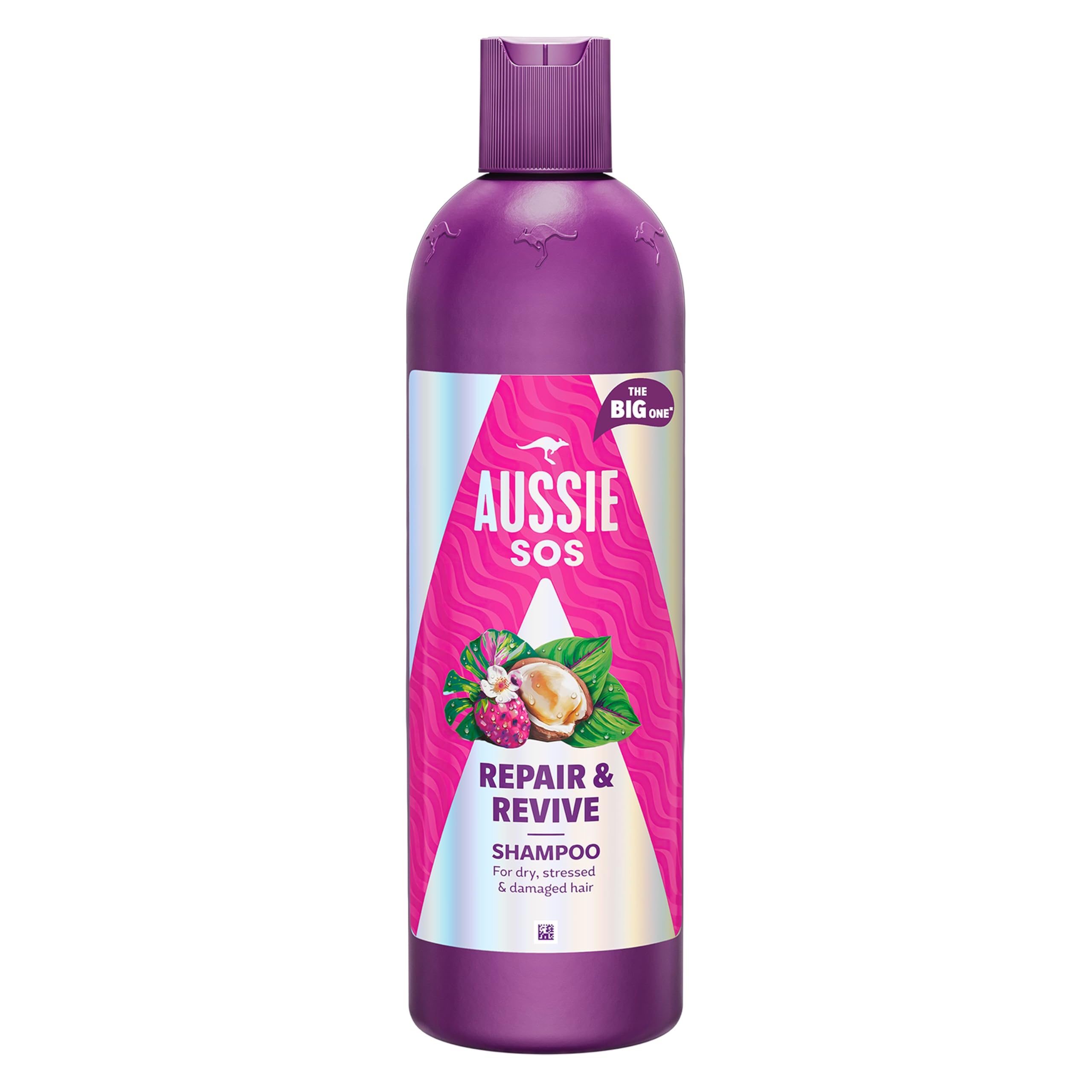 Aussie SOS Repair &amp; Revive Shampoo 500ml für trockenes, strapaziertes und geschädigtes Haar