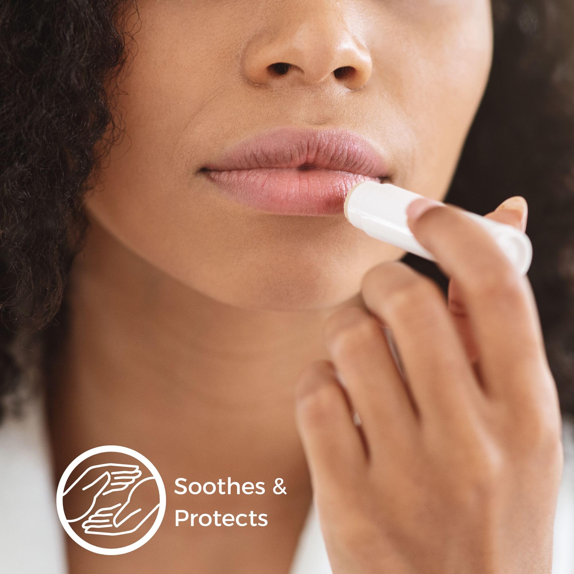 Pretty Moisturising Lip Balm - Original Scent for Dry, Sensitive Lips 4