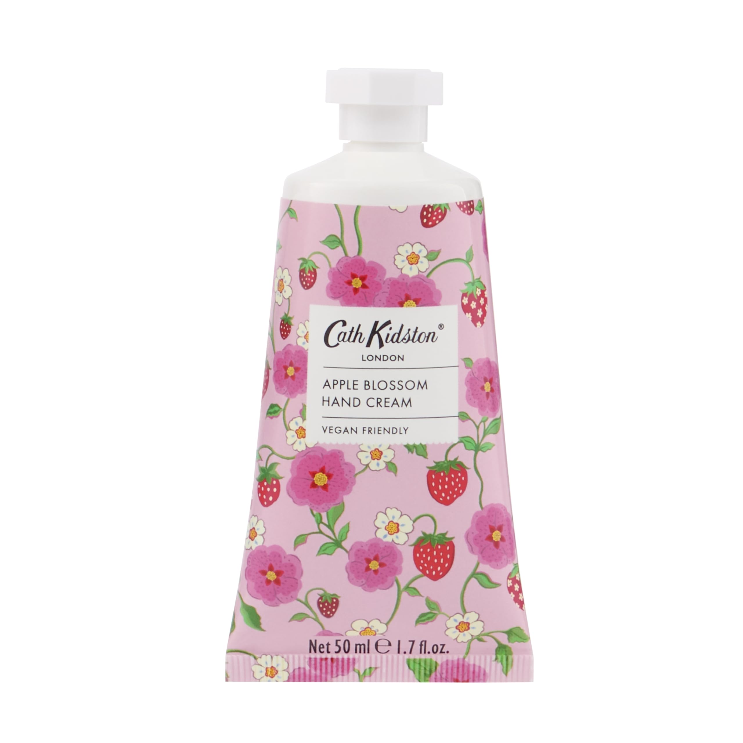 Cath Kidston Hand Cream 50ml with Shea Butter, Vitamin E, Apple Blossom & Elderflower Scent