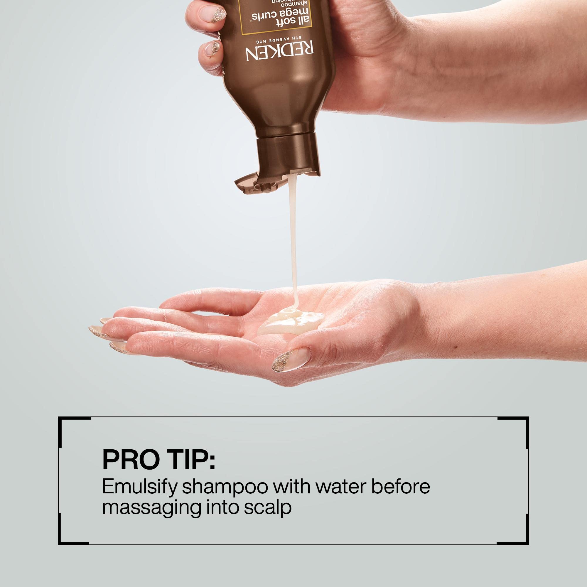 REDKEN All Soft Mega Curls Shampoo for Very Dry Curly and Coily Hair 4