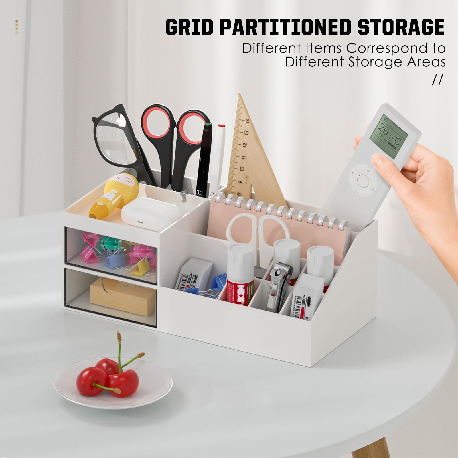 Subsky Makeup and Cosmetic Storage Organizer with Drawers for Dressing Table 7