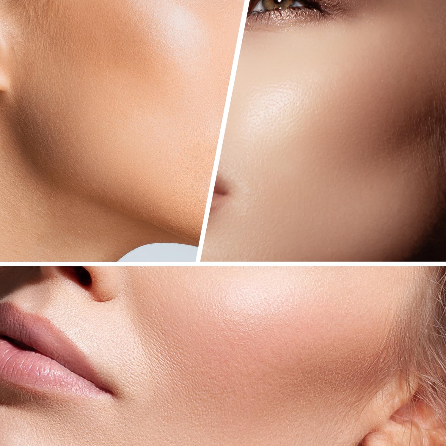 Profusion Cosmetics 2-in-1 Foundation und Concealer für helle Hauttöne, makellose, vollständige Deckkraft und mattes Finish – die praktische Lösung für einen gepflegten Teint – Fair Ivory 3