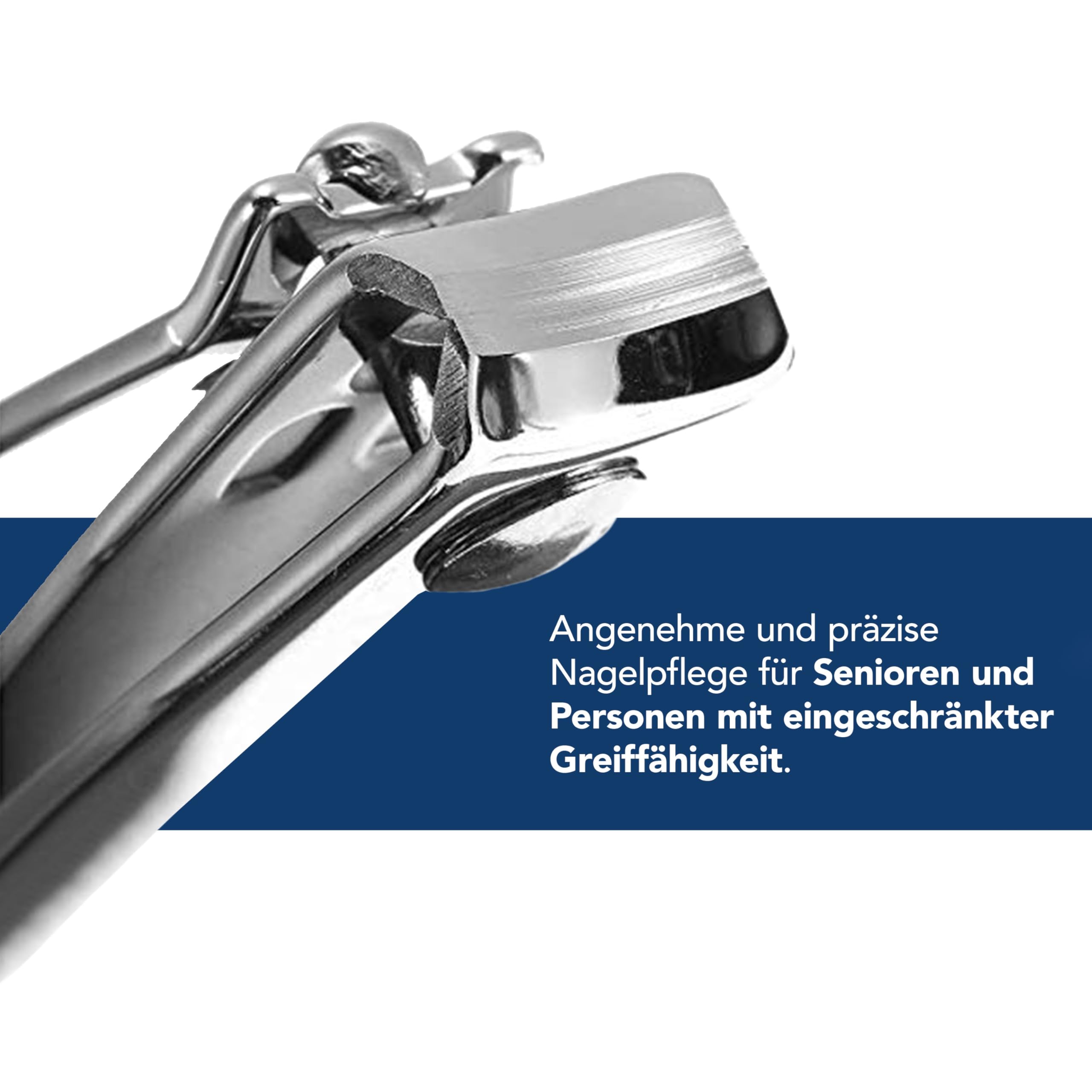 First Aid Only Nail Clipper with Scissor Handles (P-100121) for Thick Nails