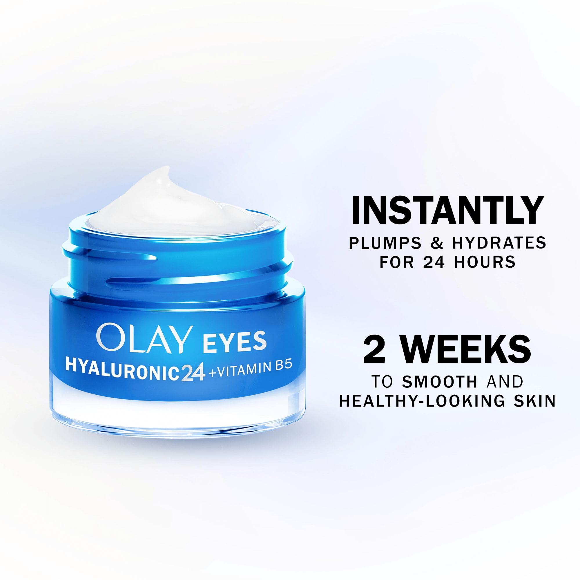 Olay Hyaluronic Acid Eye Cream with 99% Purity Niacinamide and Vitamin B5 3