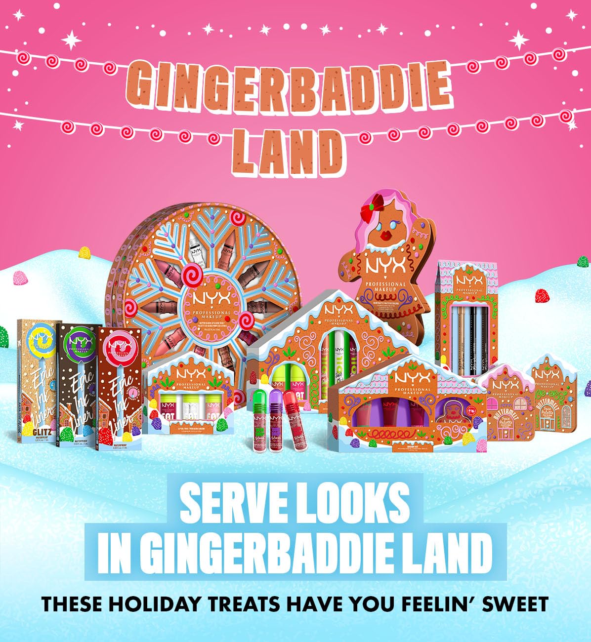 NYX Professional Makeup Buttermelt Face Palette Giftset - Blush & Highlighter Duo 9