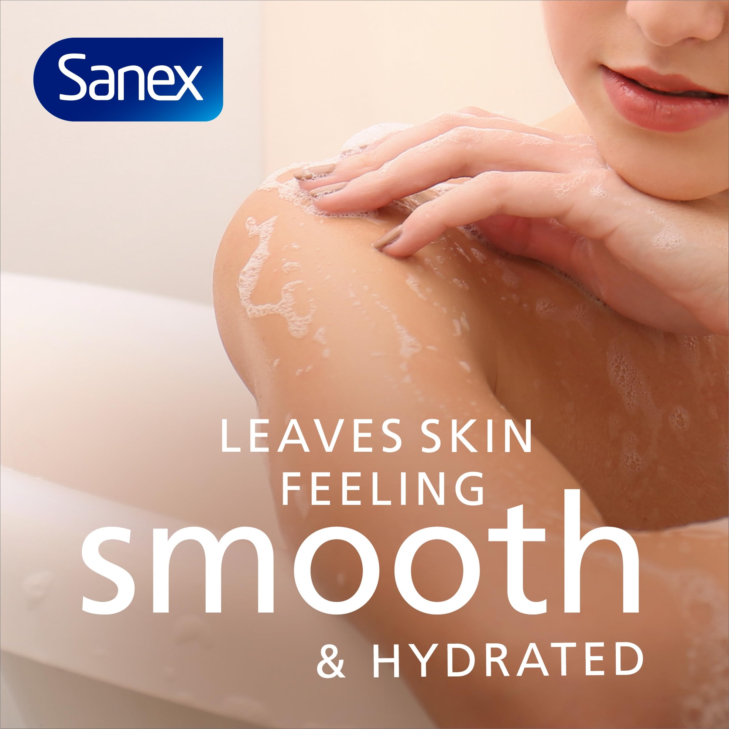 Sanex Expert Skin Health Moisturising Bath Soak 450ml (6 Pack) - 12 Hour Hydration