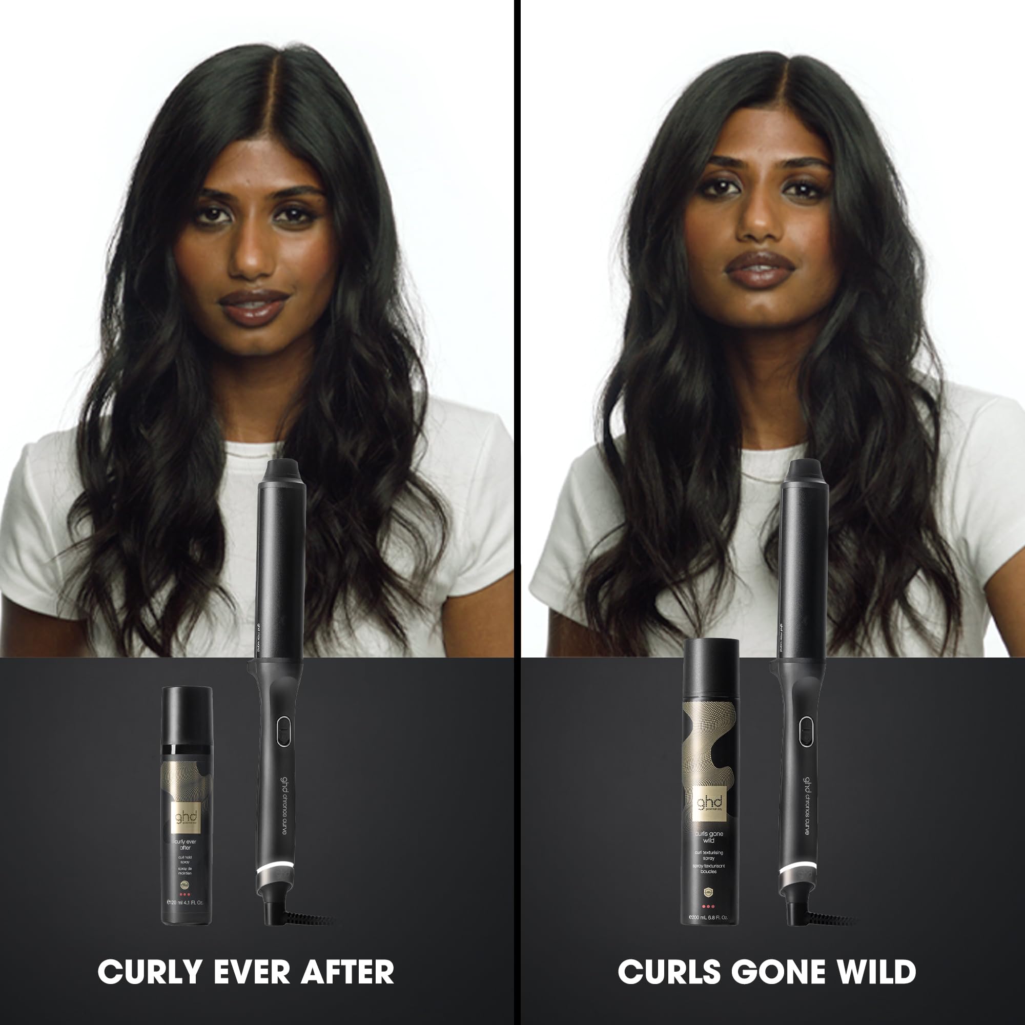 ghd Chronos Curve Max Wand 38mm Black Hair Curler for Loose Waves & Volume 8