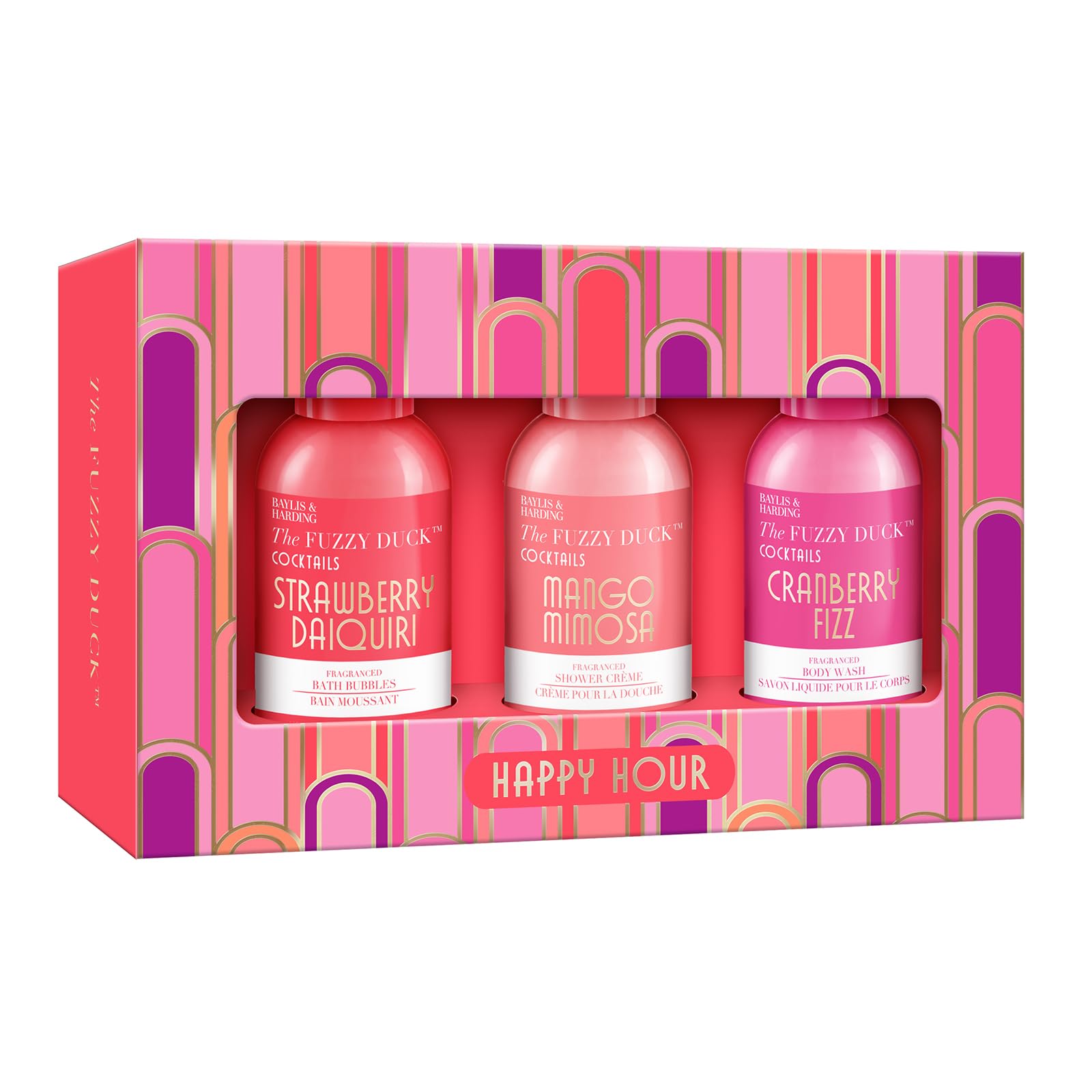 Baylis &amp; Harding The Fuzzy Duck Cocktails – Luxuriöses Mini-Verwöhnset für die Dusche (1 Stück) – Vegan 8