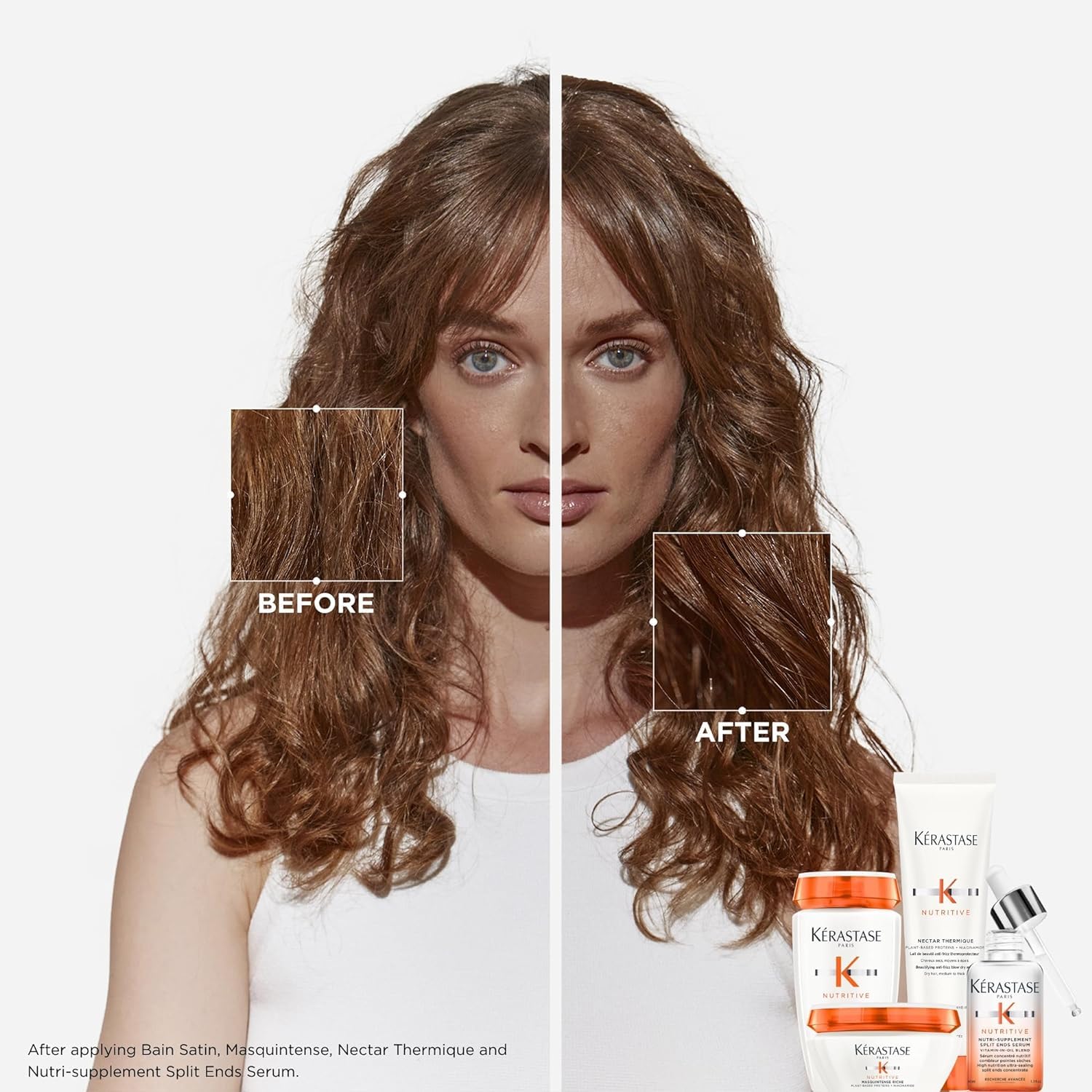 Kérastase Nutritive Gentle Hydrating Shampoo for Dry Hair, Nourishing Formula 4