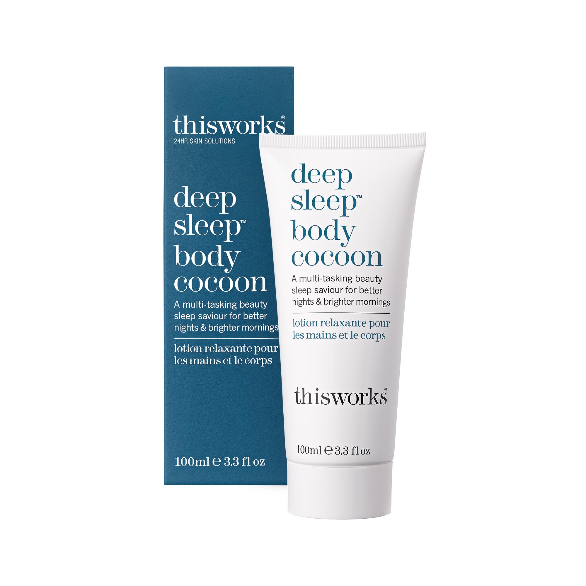 This Works Deep Sleep Body Cocoon Body Lotion with Soothing Shea, 100 ml