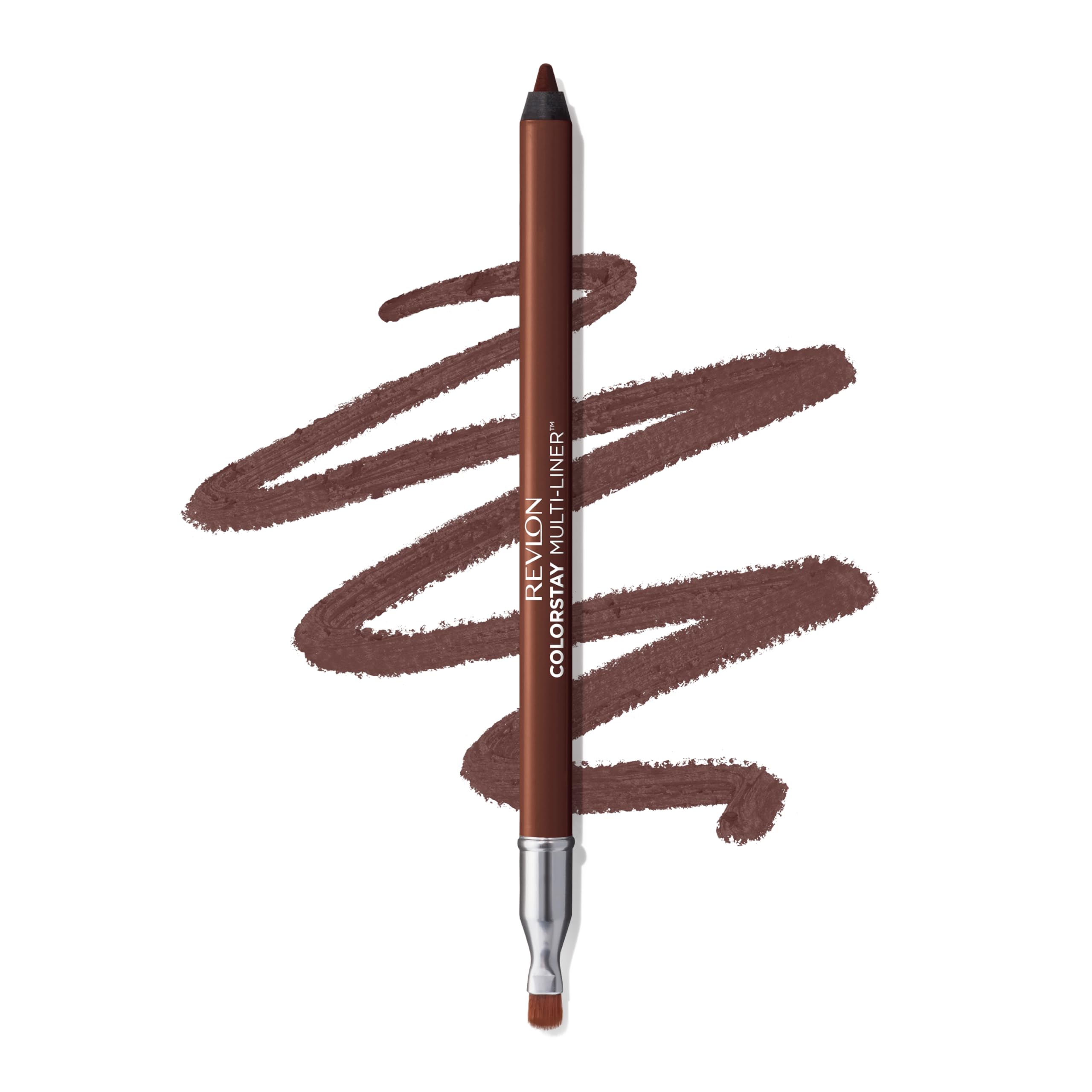 Revlon ColorStay Multi-Liner: Vegan Lip, Face, and Eye Liner with Blending Brush