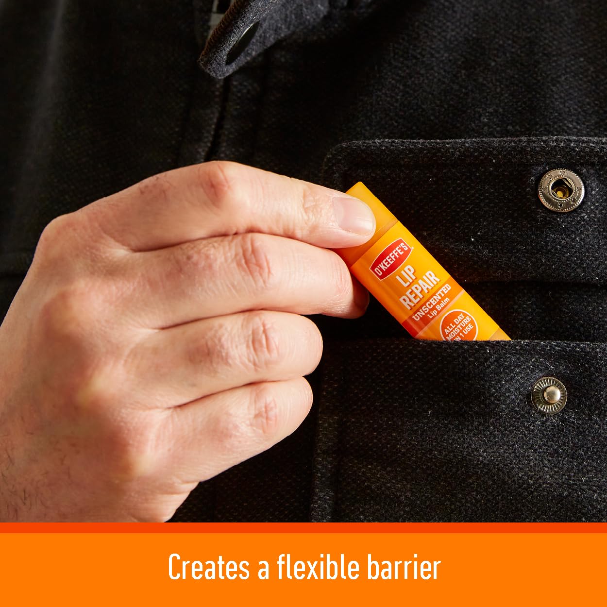 O'Keeffe's Lip Repair Triple Pack: Unscented, SPF, and Cherry Flavored Balms 4