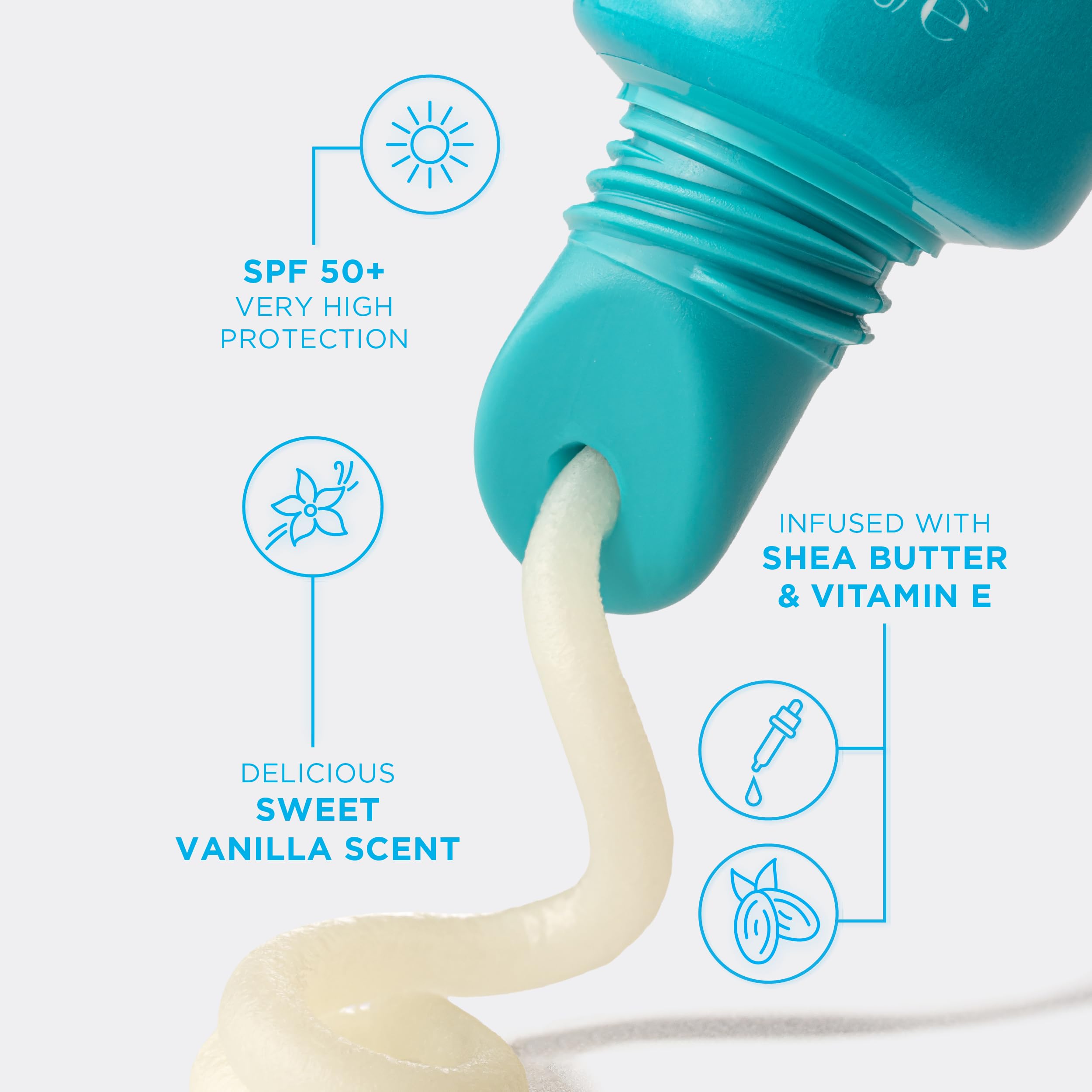 Bondi Sands Lippenbalsam mit süßer Vanille | Pflegende Formel spendet Feuchtigkeit und bietet LSF 50+ | Vegan und tierversuchsfrei | 10 g / 0,35 oz 3