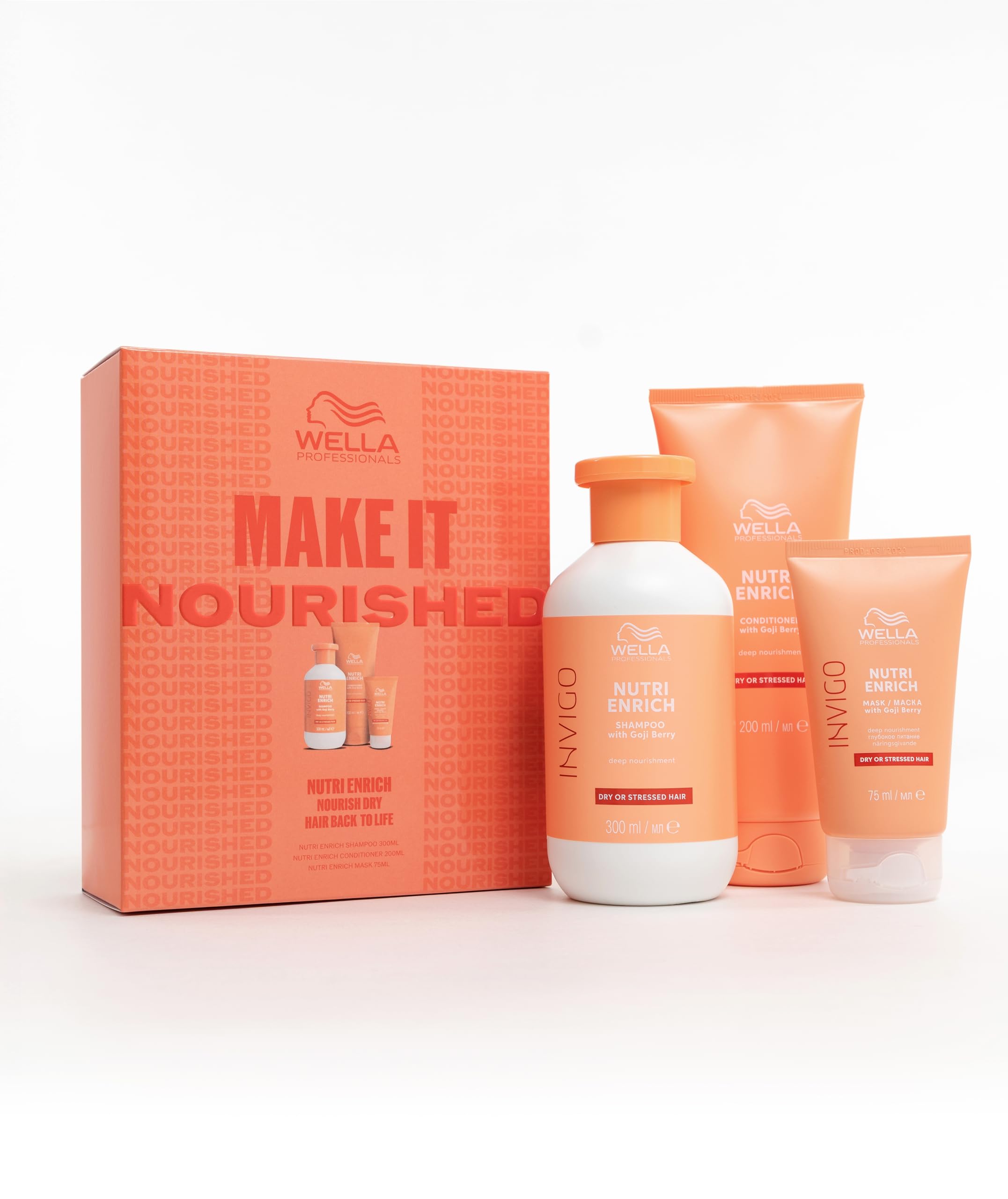 Wella Professionals Nutri-Enrich Instant Nourishment Gift Set - Shampoo & Conditioner