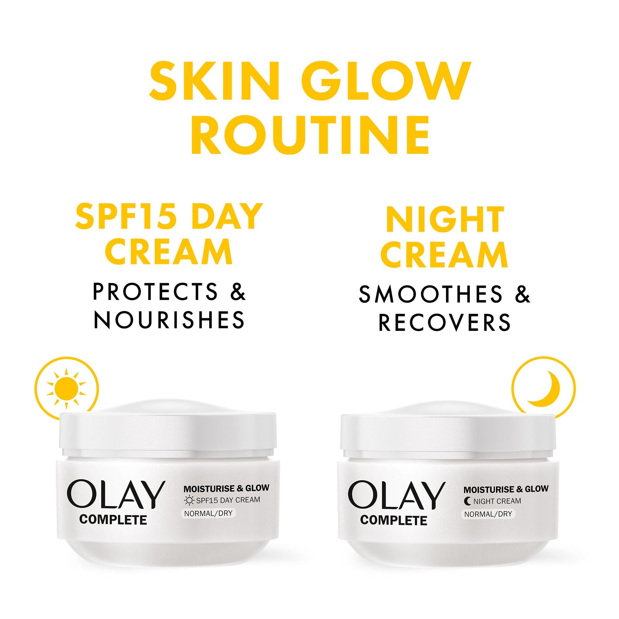 Olay Complete Care Day Moisturiser Cream SPF15, 50 ml for Healthy Glowing Skin 6