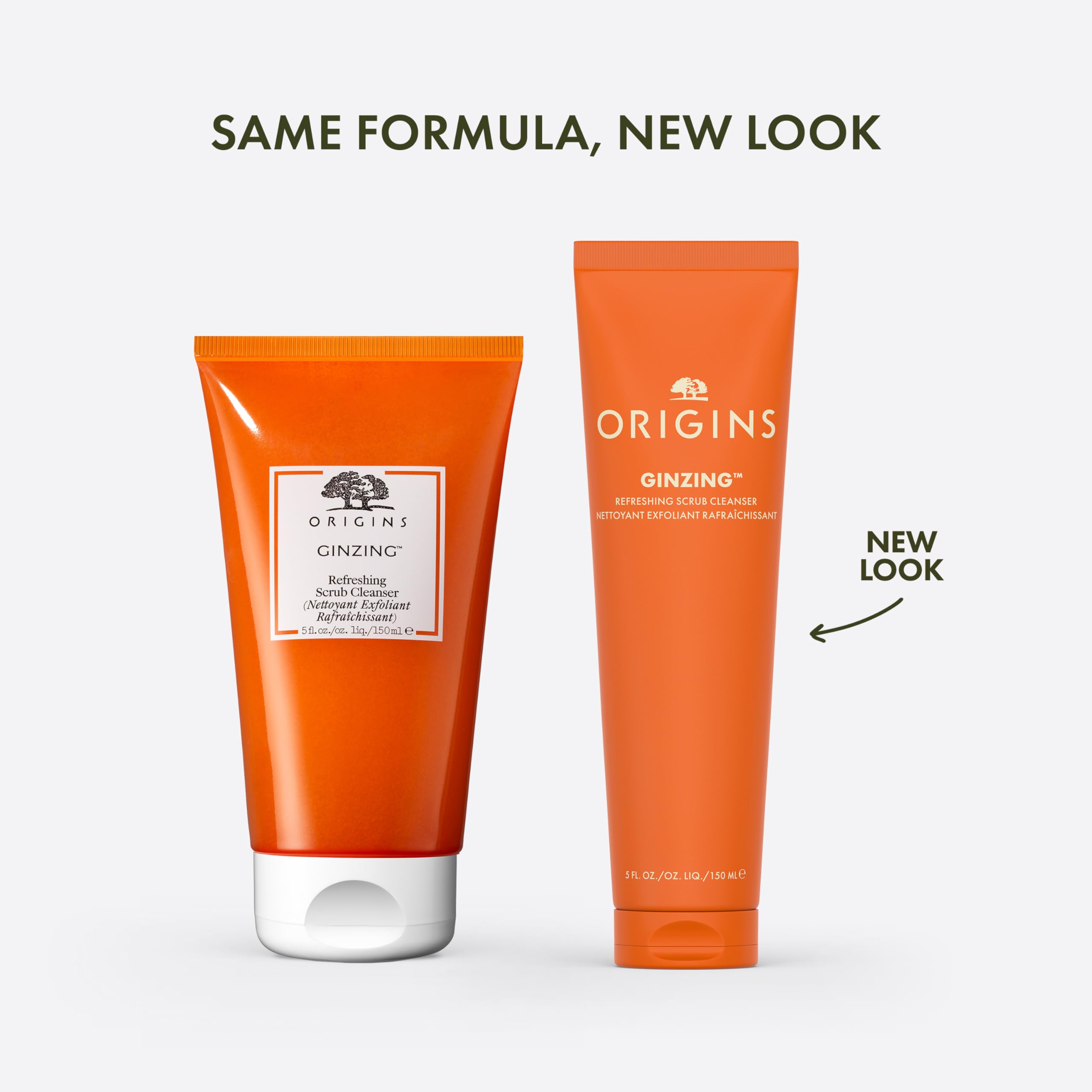 Origins Ginzing Refreshing Scrub Cleanser with Ginseng for Brighter Skin