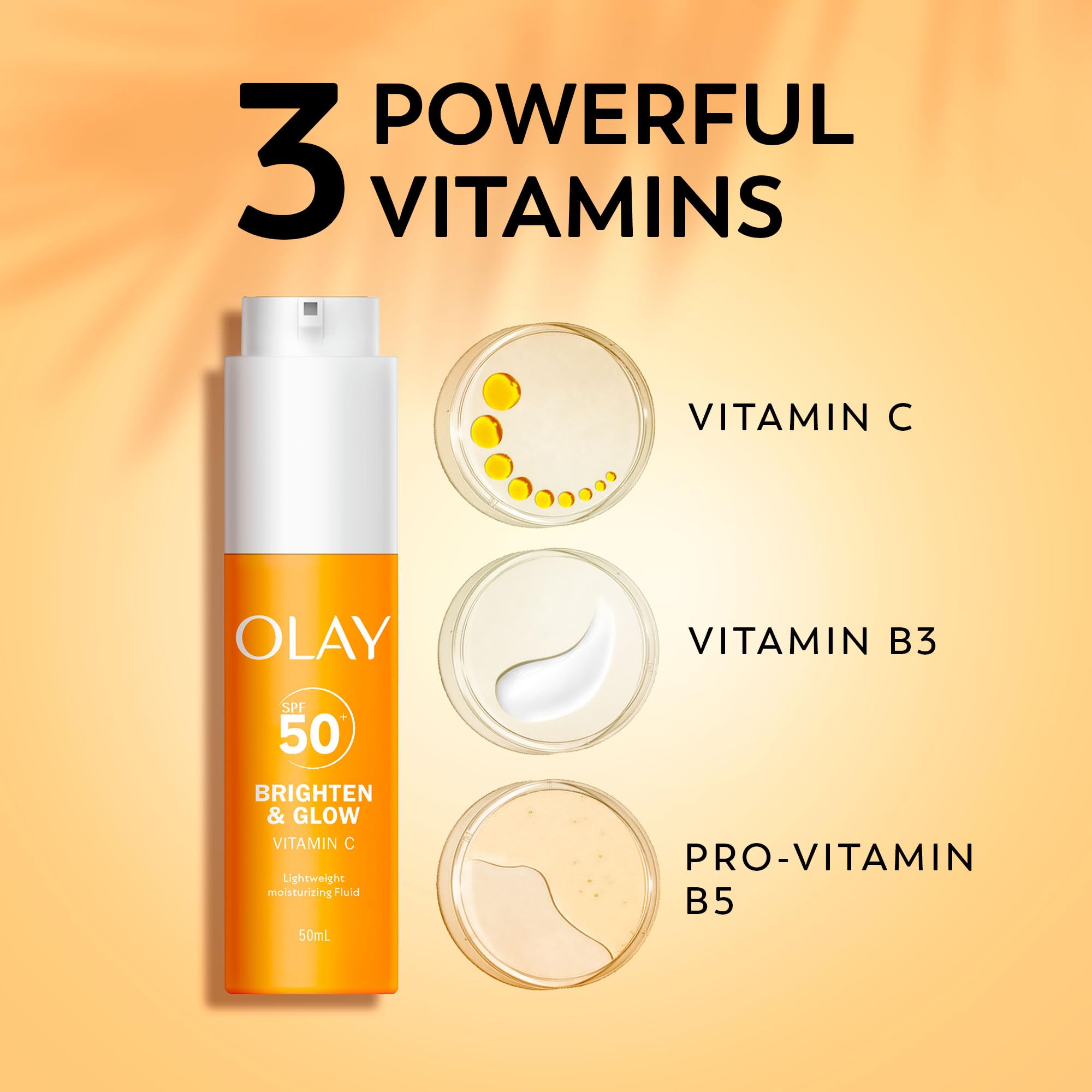 Olay Vitamin C SPF50 Fluid for 24H Hydration & Dark Spot Reduction 5