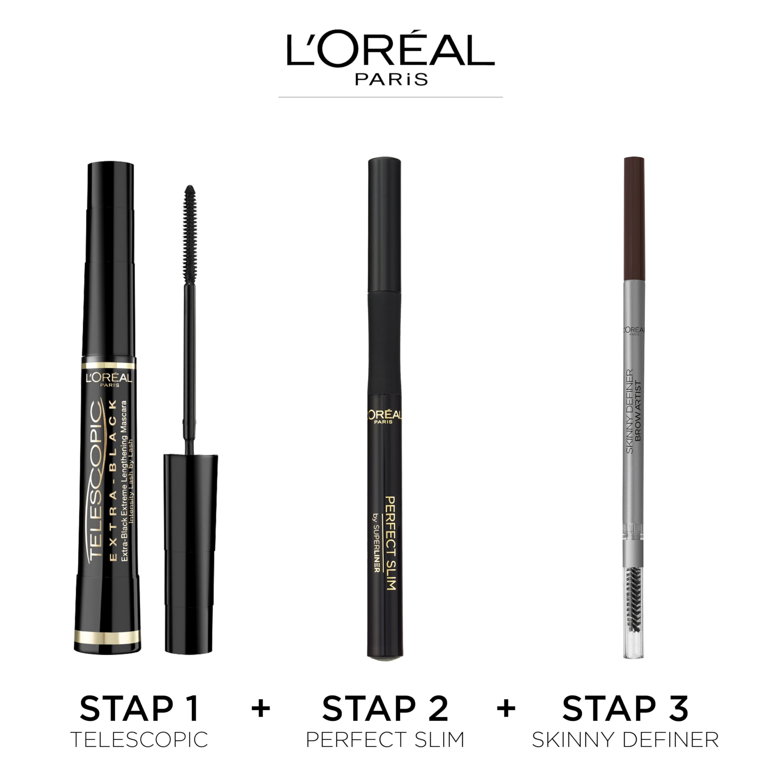 L'Oreal Paris Telescopic Mascara, Extra Black, Up to 60% Longer Looking Lashes 4