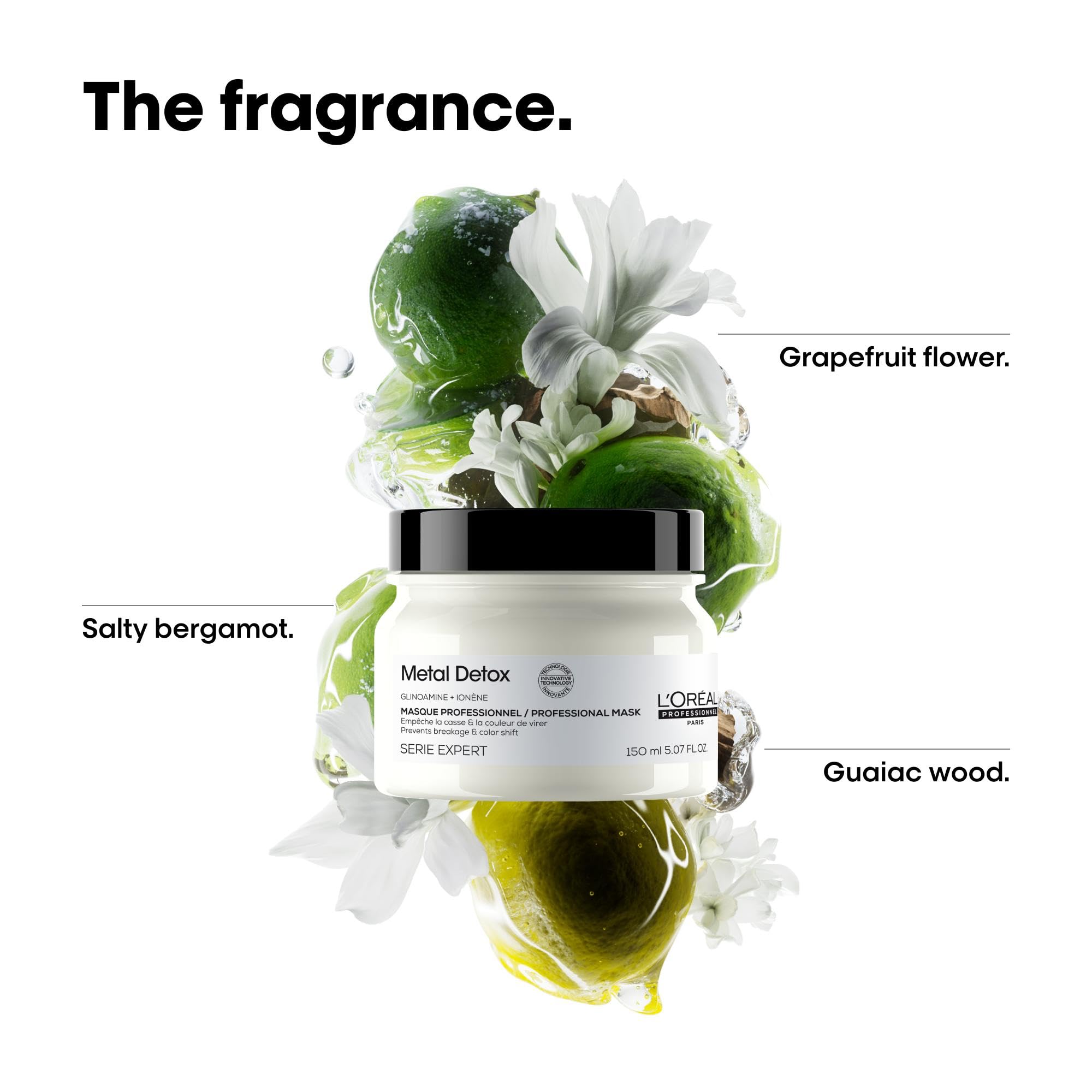 L'Oréal Professionnel Metal Detox Hair Mask 150ml - Prevent Breakage & Color Damage 7