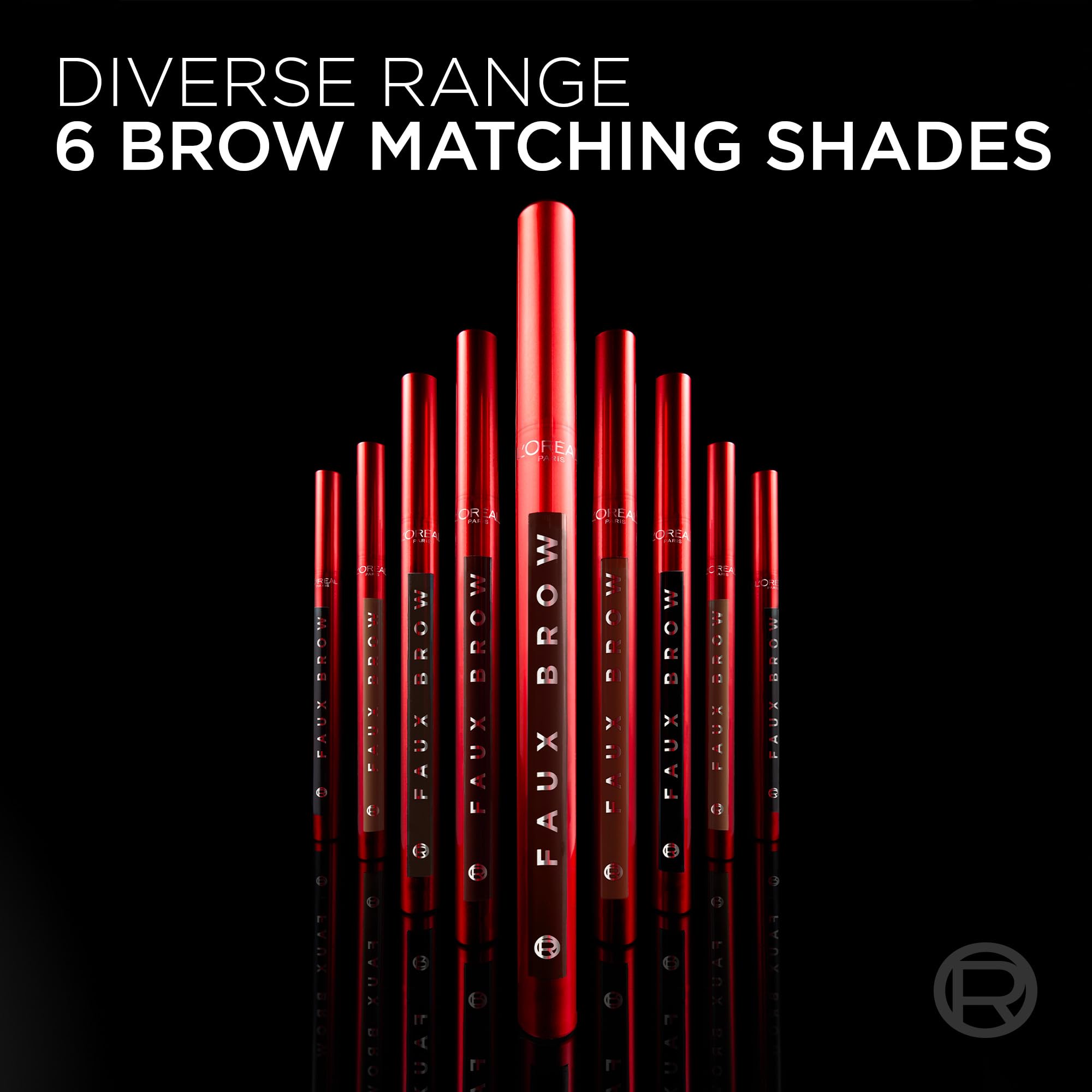 L'Oréal Paris Infallible Faux Brow Tint Pen - Double Brush Tip for Hair-Like Strokes 8