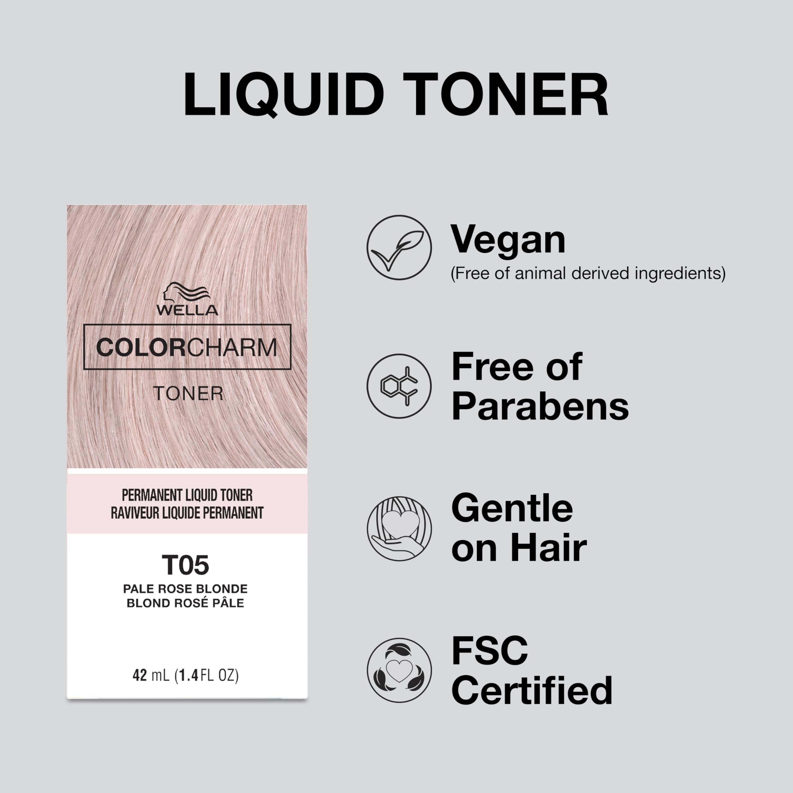 Color Charm Permanent Liquid Toner - T11 Hellstes Beigeblond von Wella für 6