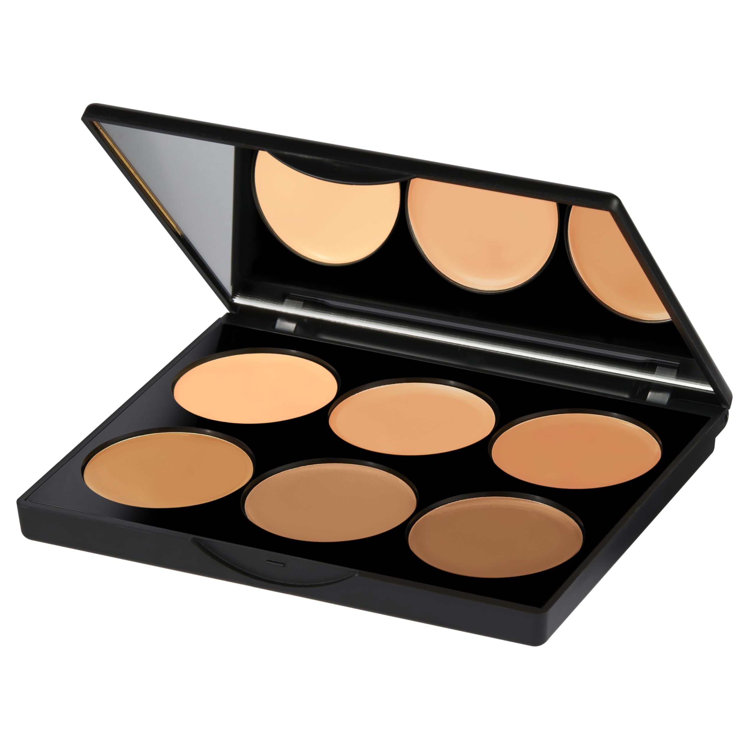 Sleek MakeUP Cream Contour Kit with 6 Ultra-Blendable Highlighting and Contouring Shades