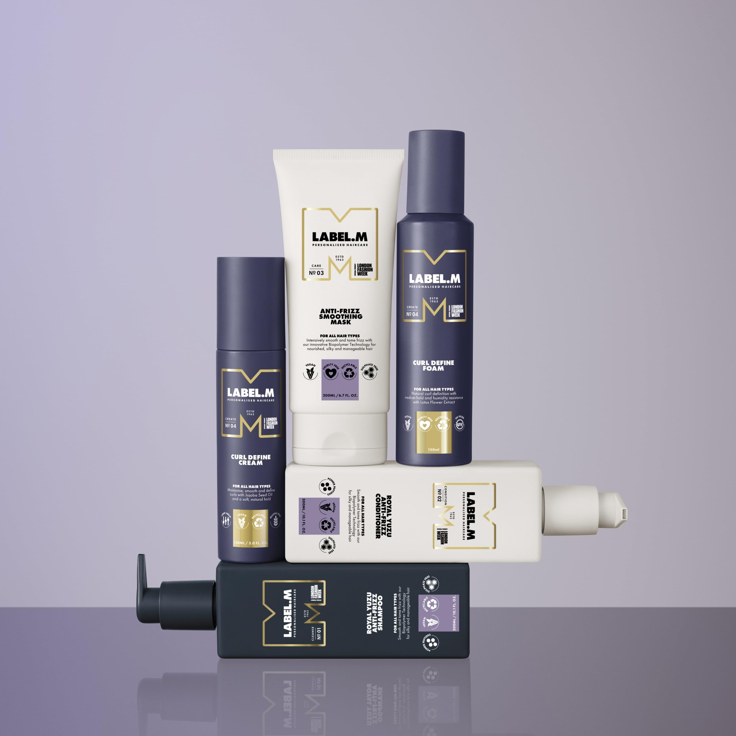 label.m Curl Define Cream 150ml for Moisturizing and Defining Curls 4