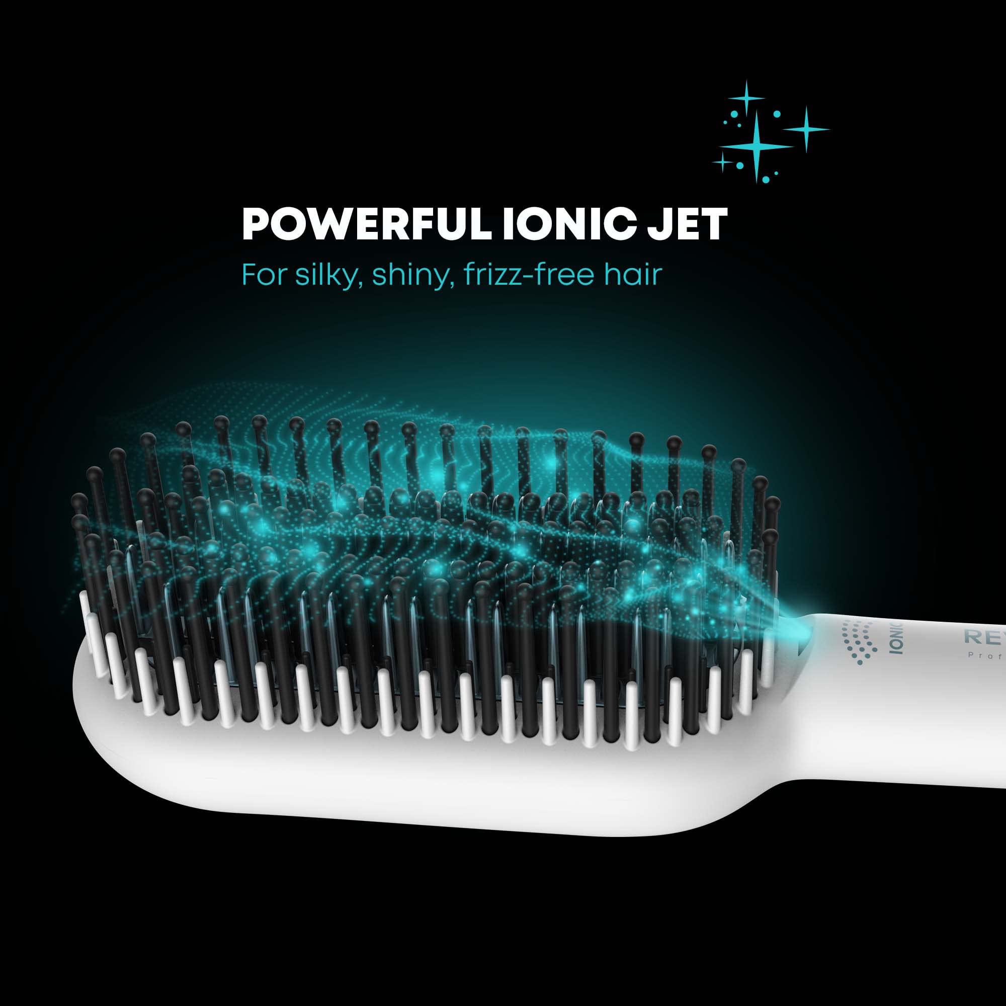 REVAMP Deepform Ceramic Straightening Brush with Ionic Technology 4