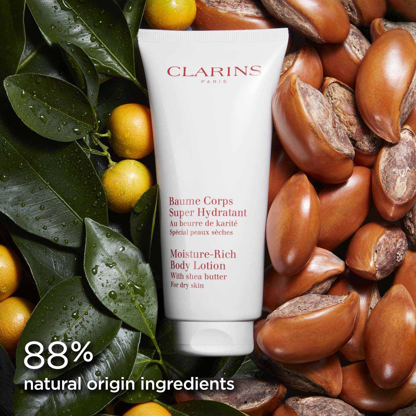 Clarins Feuchtigkeitsspendende Körperlotion 200 ml | Intensiv pflegende Sheabutter 7
