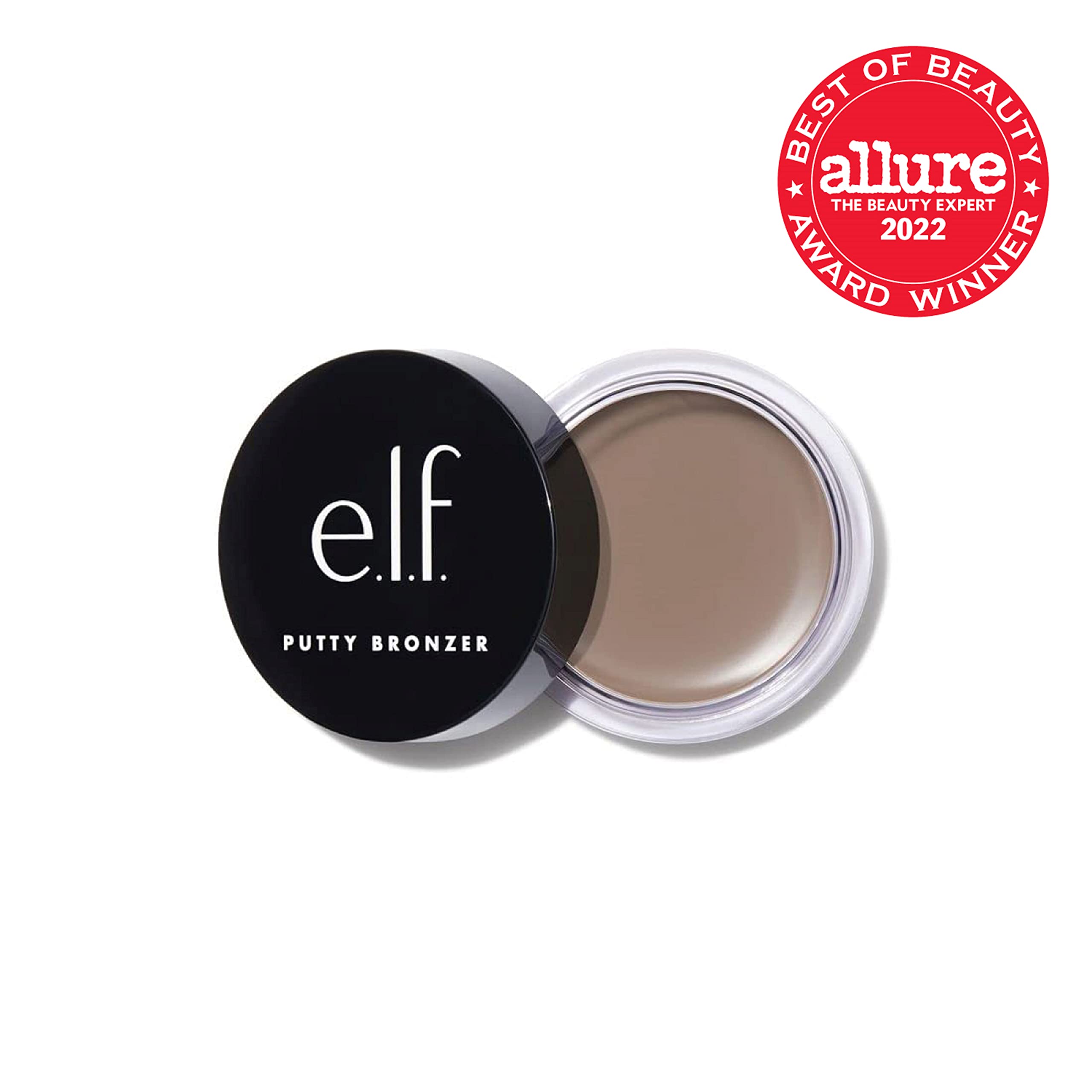 e.l.f. Putty Bronzer in Feelin’ Shady - Cream-to-Powder, Argan Oil & Vitamin E Infused