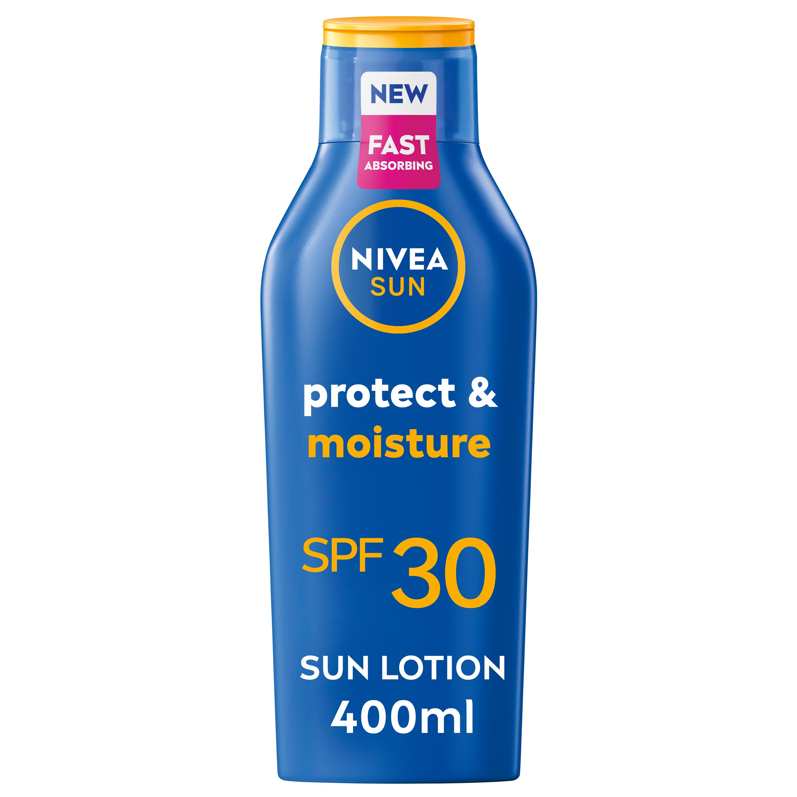 NIVEA SUN Protect & Moisture Sun Lotion SPF 30 (400 ml) - UVA/UVB Protection