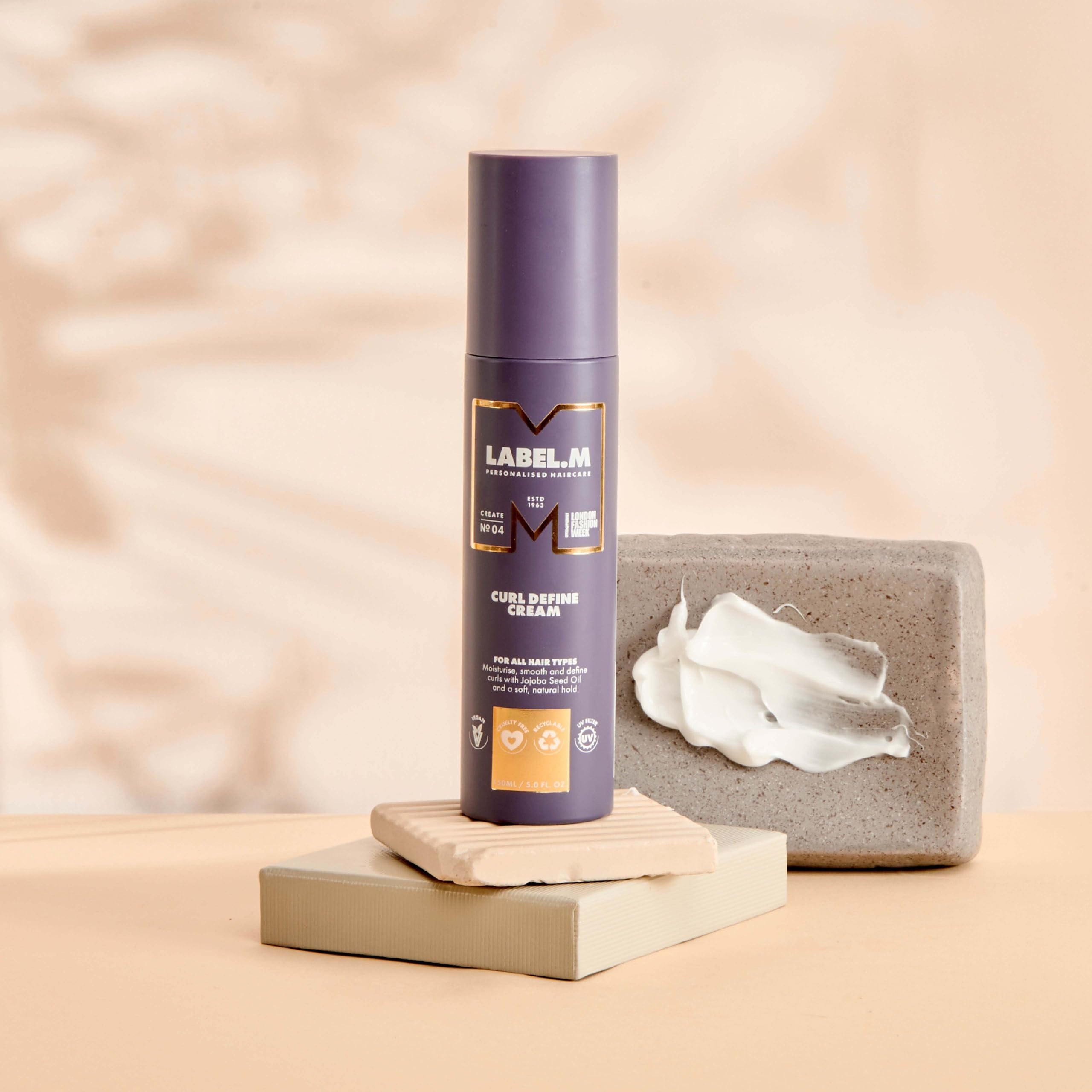 label.m Curl Define Cream 150ml for Moisturizing and Defining Curls