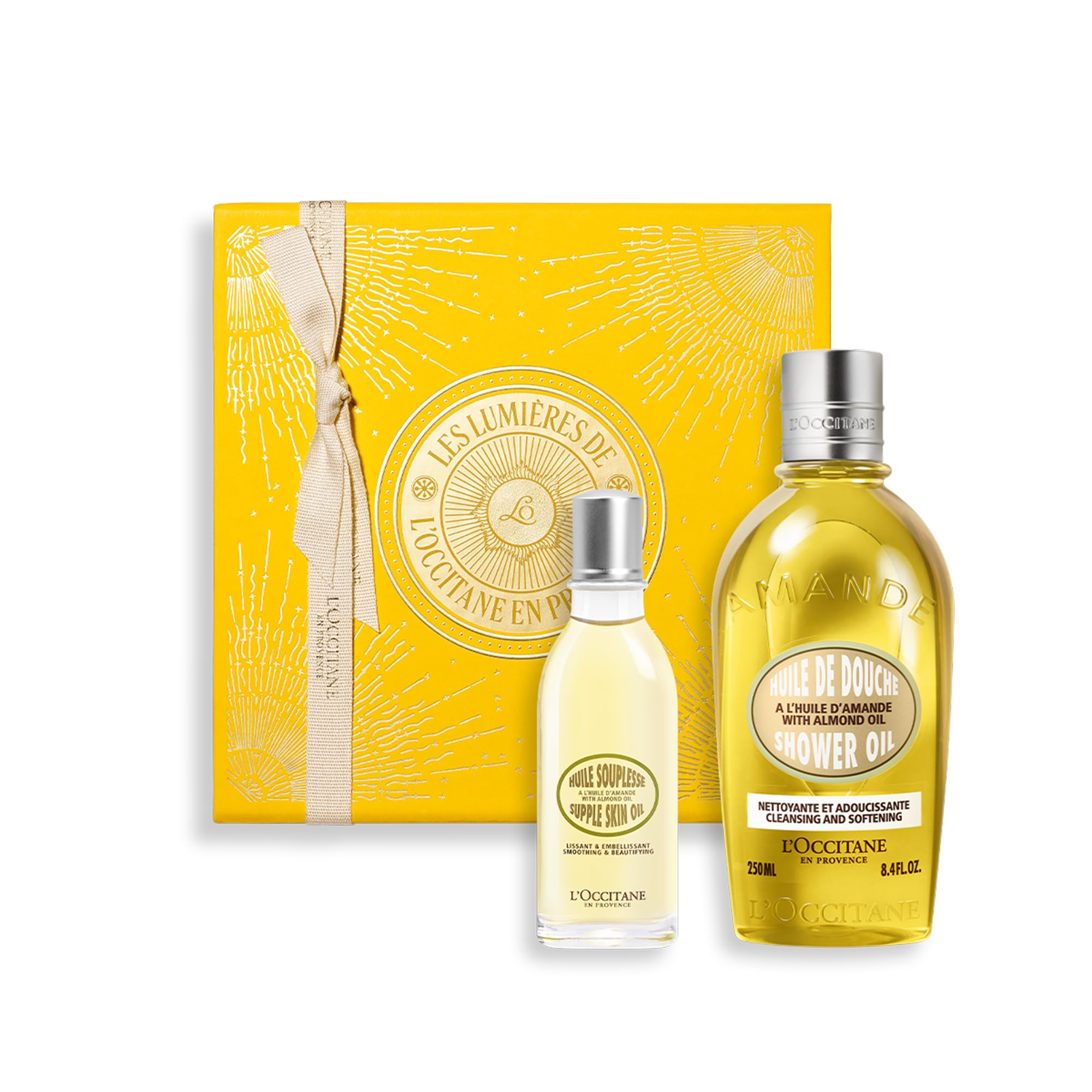 L'OCCITANE Almond Oil Collection: Nourishing Supple Skin & Shower Oil Duo