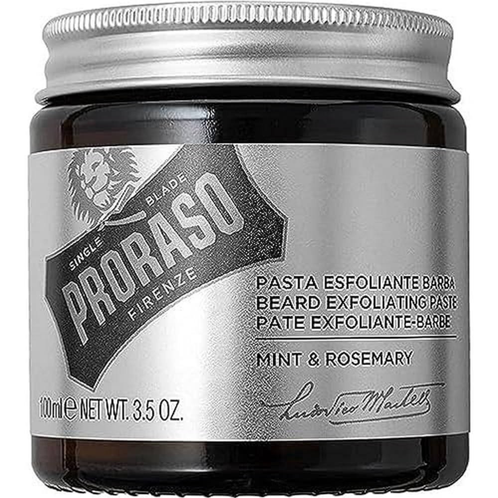 Proraso Exfoliating Paste for Deep Cleansing and Dead Skin Cell Removal, 100 ml