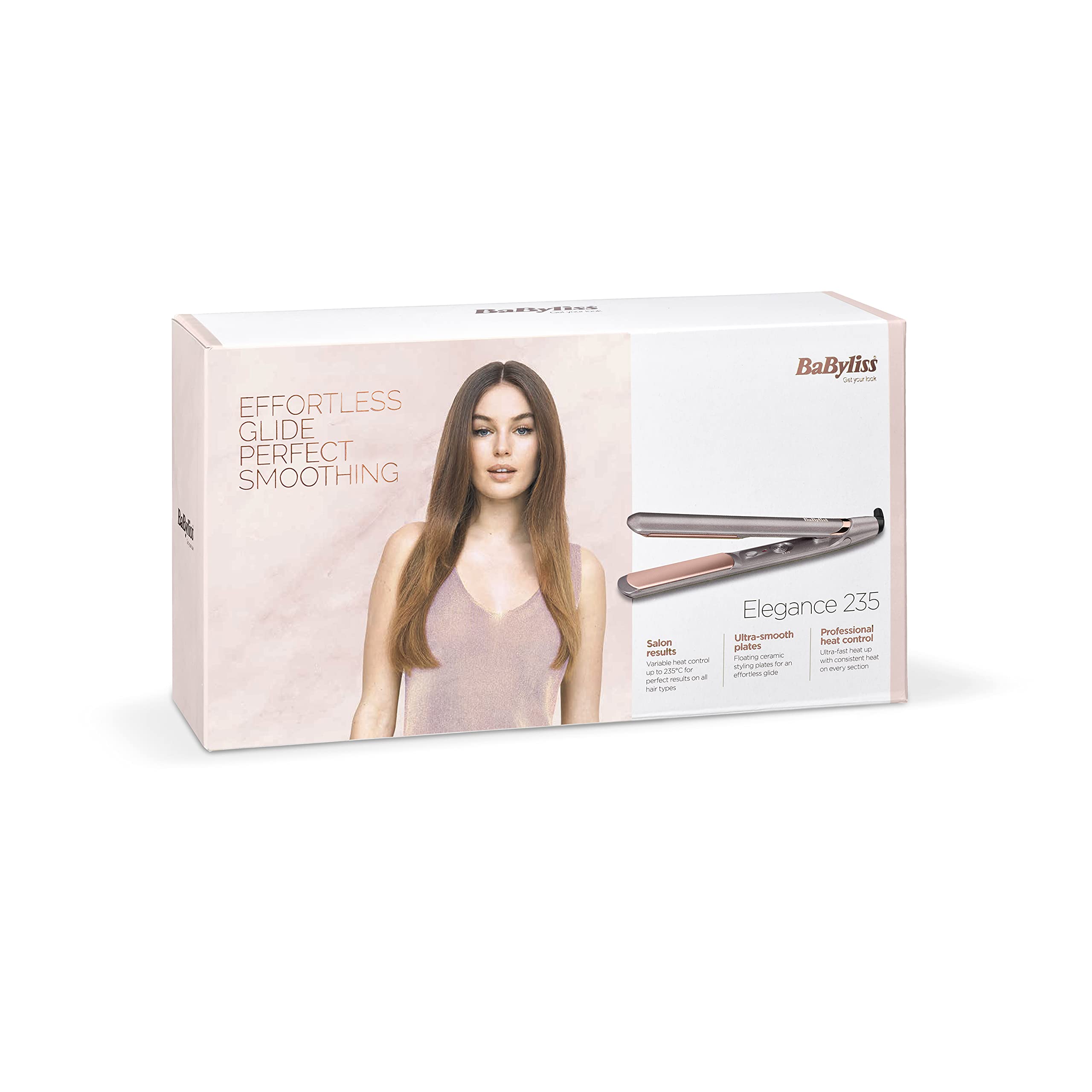BaByliss Shimmer Hair Straighteners with Ceramic Plates and 15-Second Heat Up 9