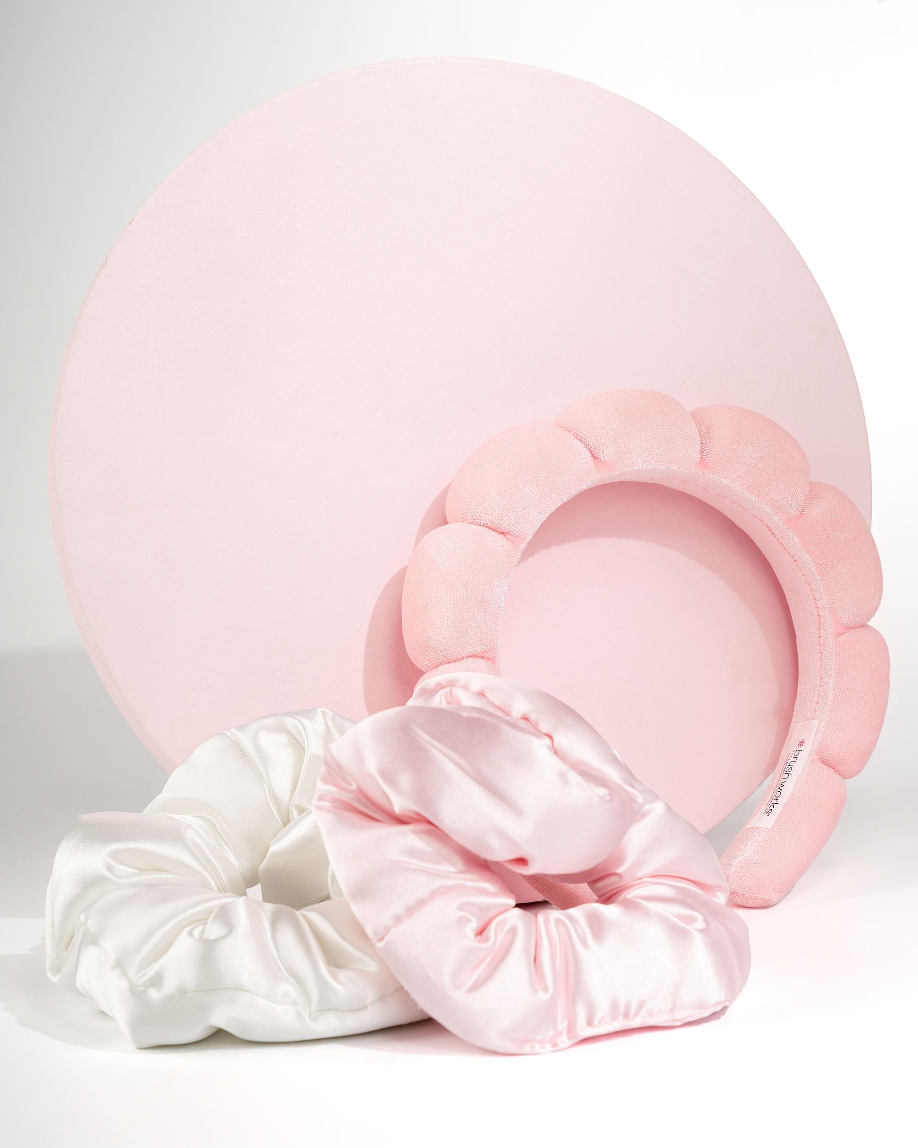 Brushworks Head In The Clouds Set: Cloud Headband & Large Scrunchies 4