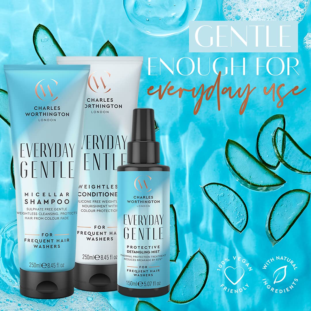 Charles Worthington Everyday Gentle Weightless Conditioner for Nourishment and Color Protection 3