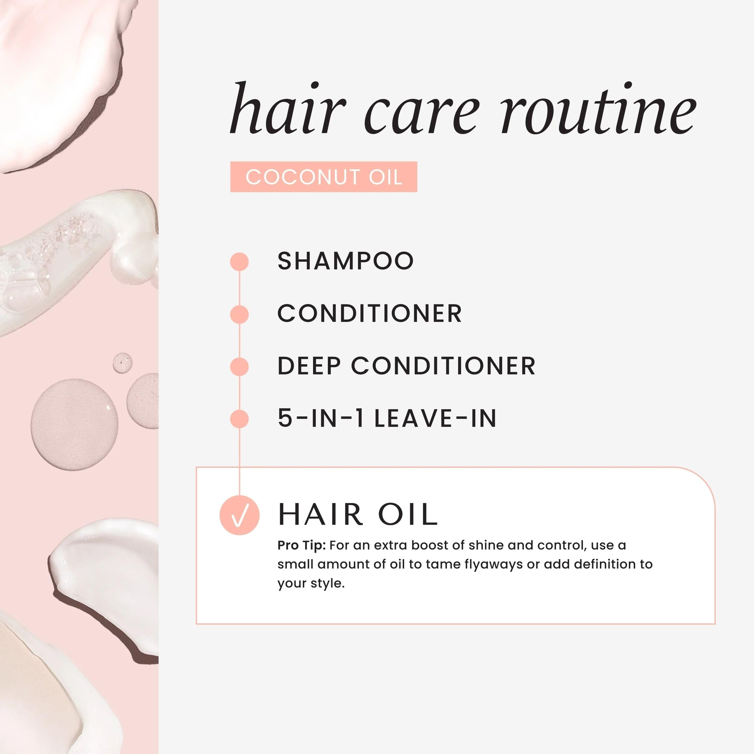 HASK Monoi Coconut Nourishing Shine Oil for Radiant Shine, 18 ml 8