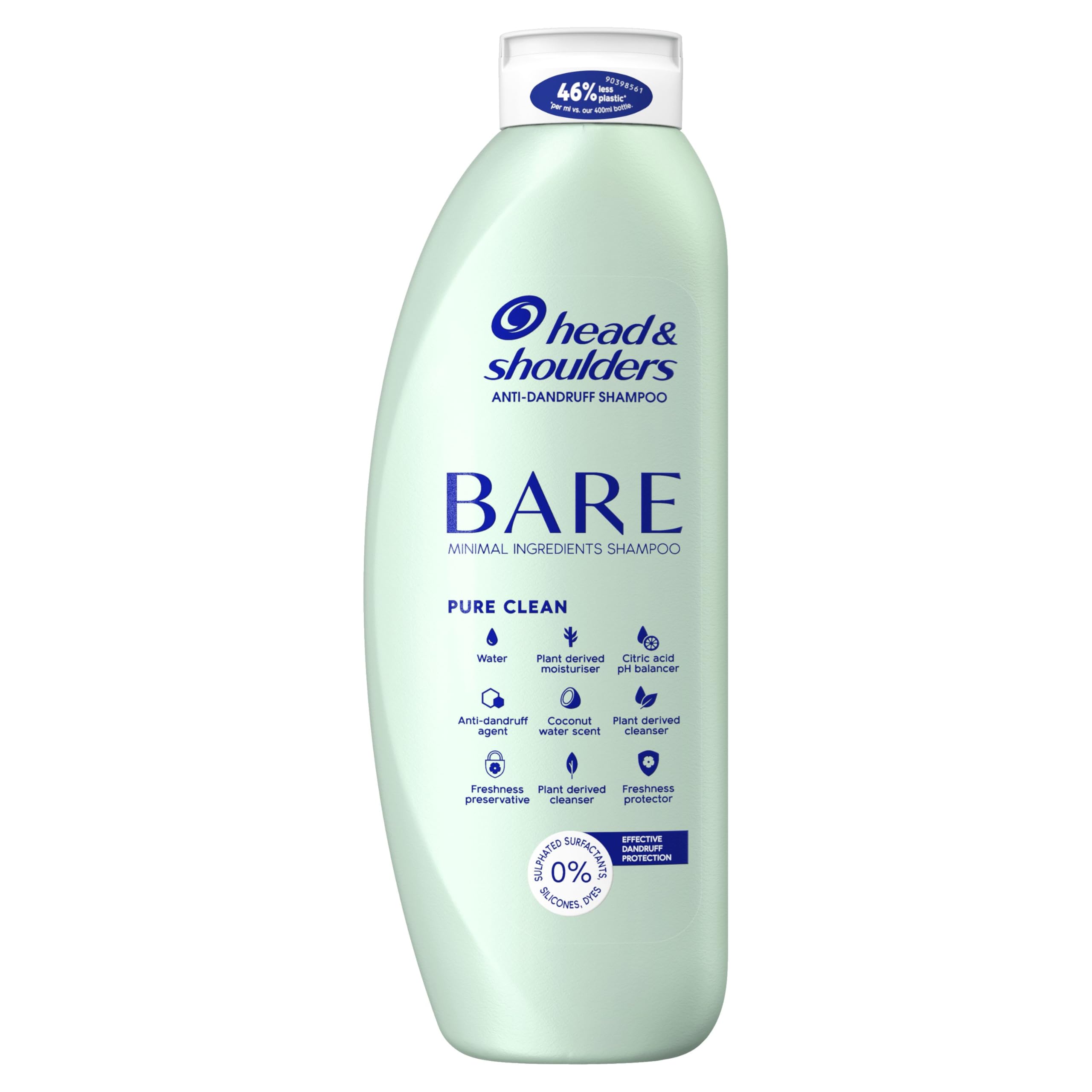 Head & Shoulders BARE Pure Clean Anti-dandruff Shampoo with Minimal Ingredients 1