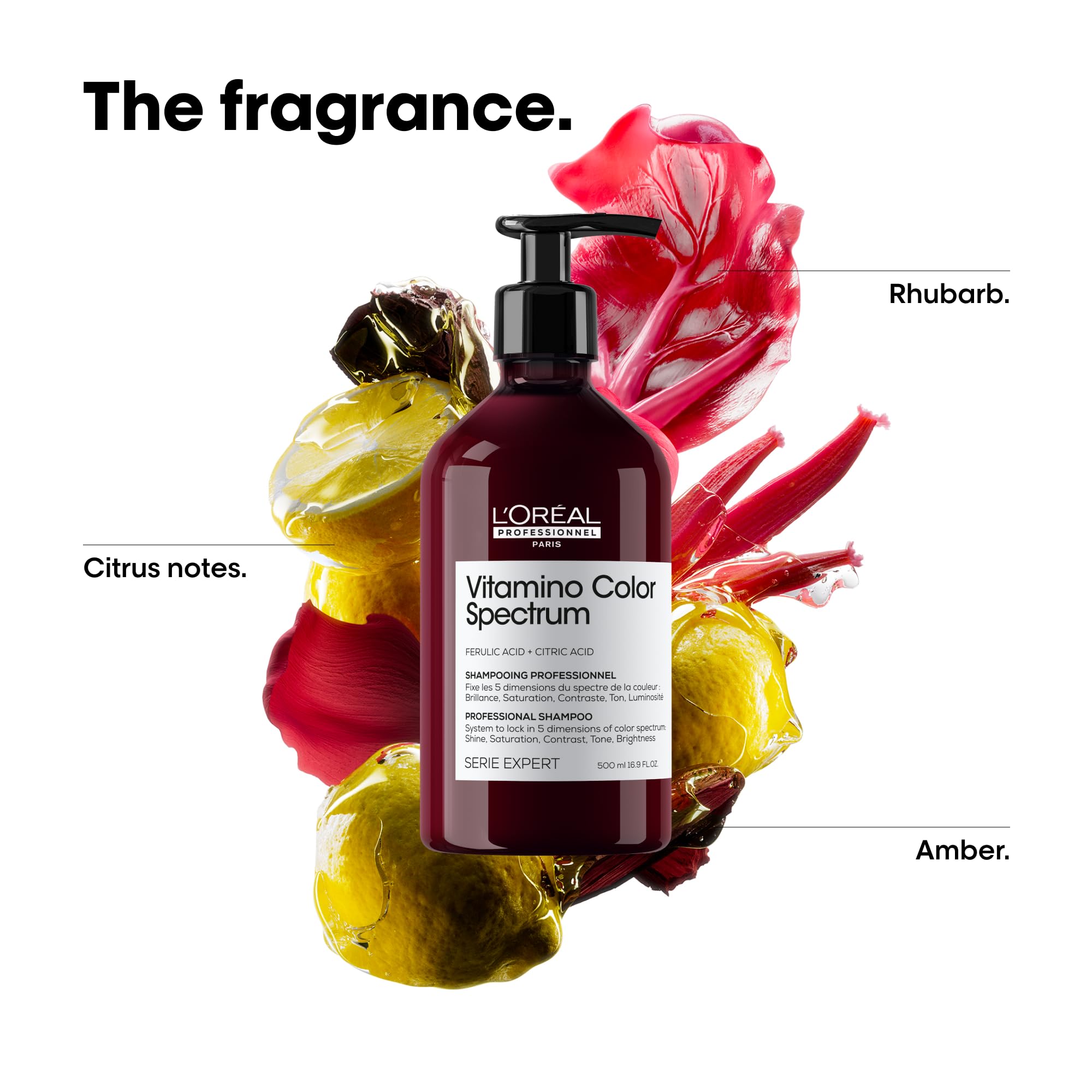 L'Oréal Professionnel Vitamino Color Spectrum Sulphate Free Shampoo for Coloured Hair, 500ml 5